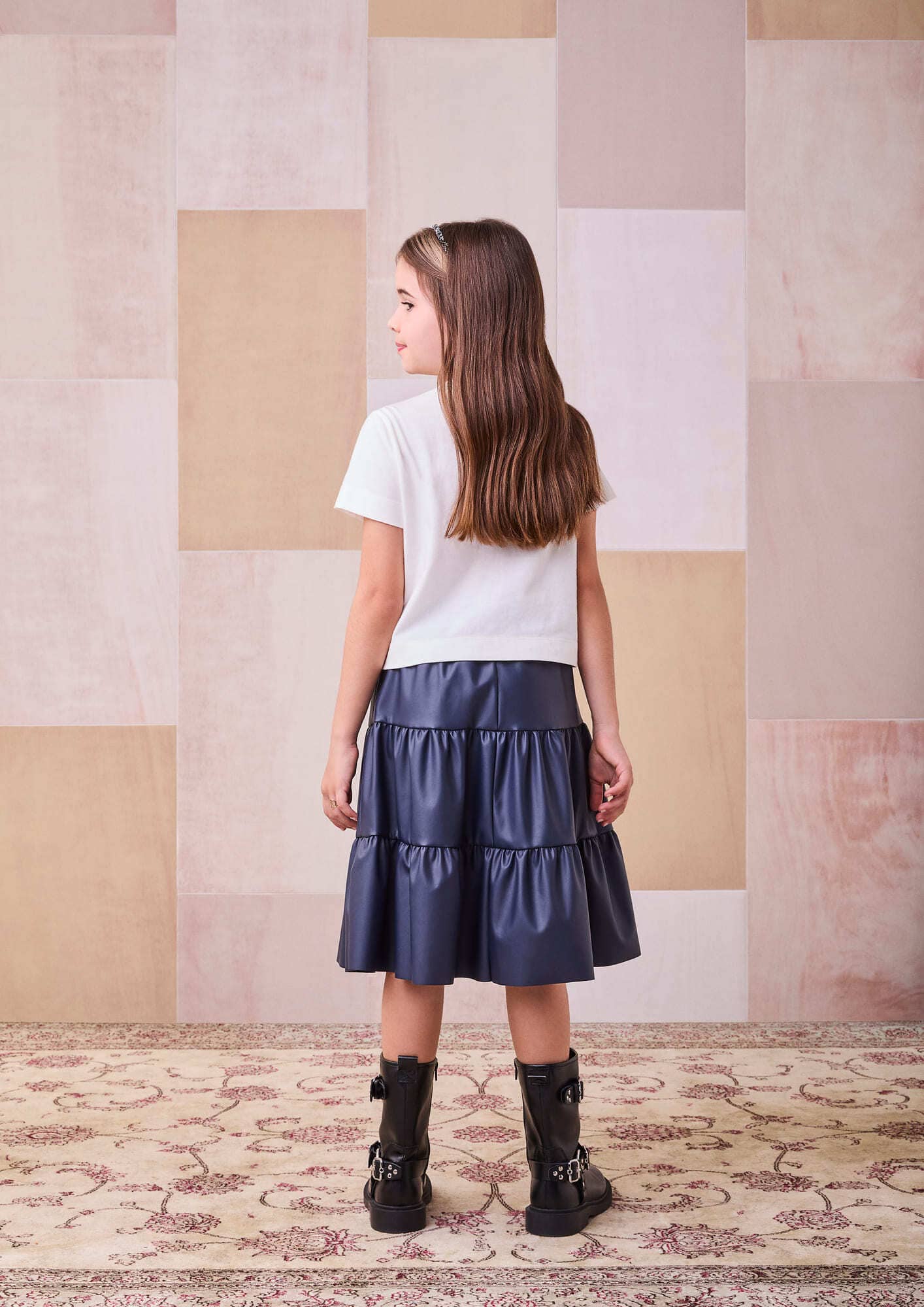 Blusa Infantil Animê Inverno Manga Curta Minnie Disney