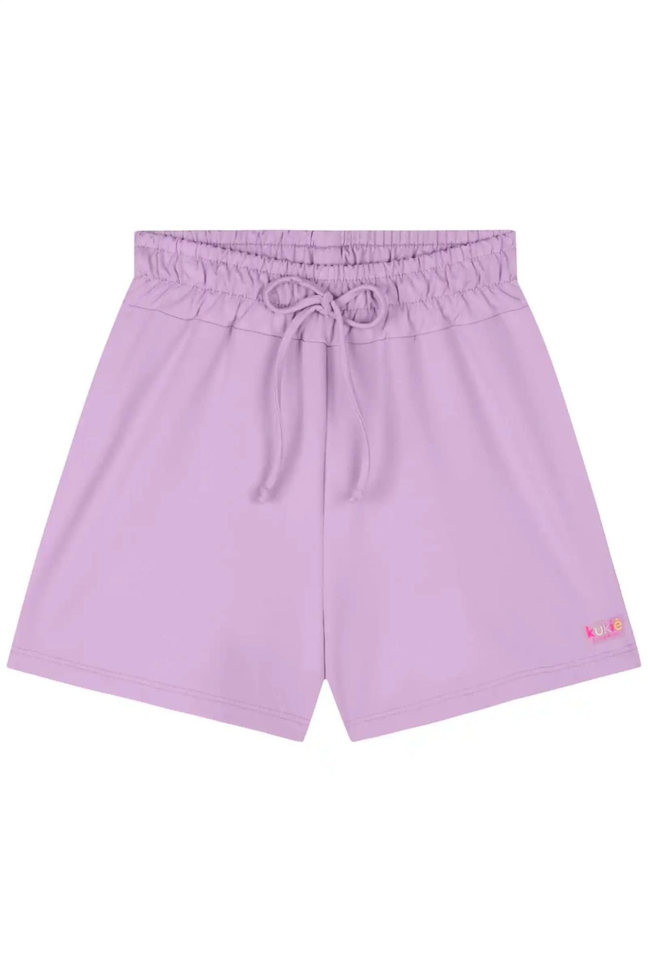 Shorts Infantil com Proteção Solar Kukiê Verão Lilás