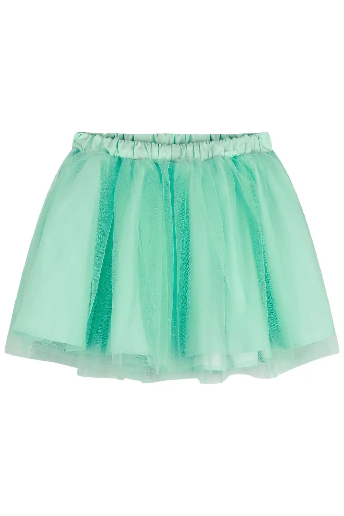Saia Infantil Kukiê Verão em Tule Verde