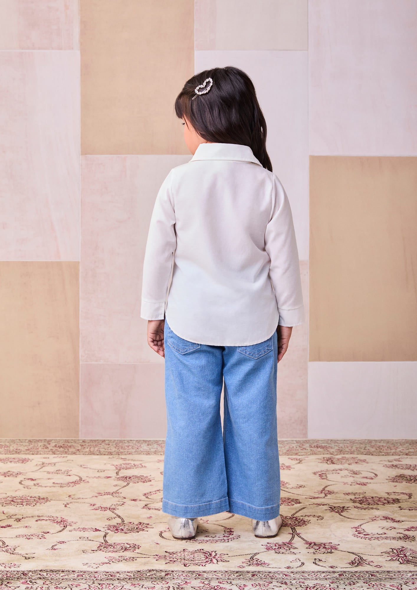 Blusa Infantil Animê Inverno Manga Longa Branca Minnie e Mickey Disney