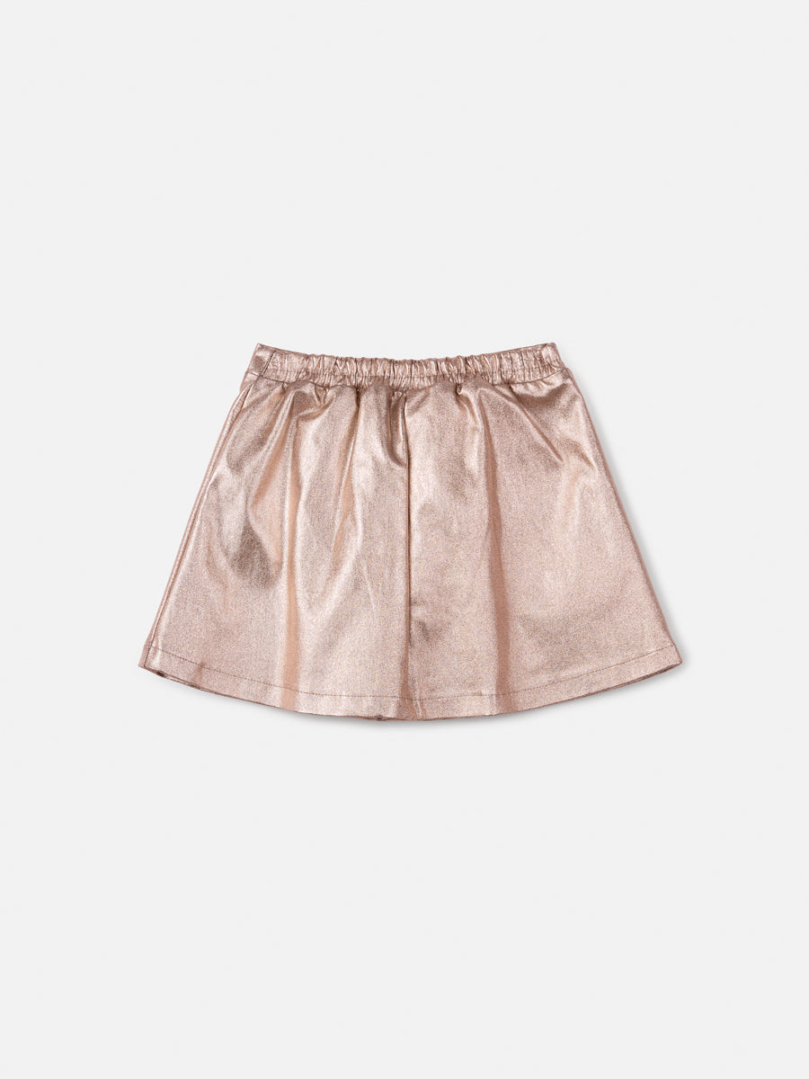 Saia Infantil Animê Inverno Dourada