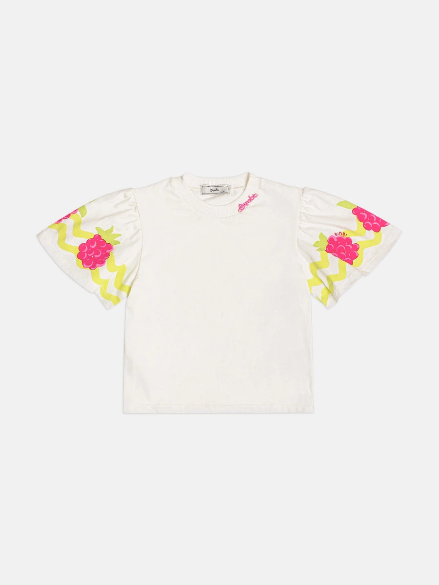 Blusa Infantil Menina Bimbi Branca Amora