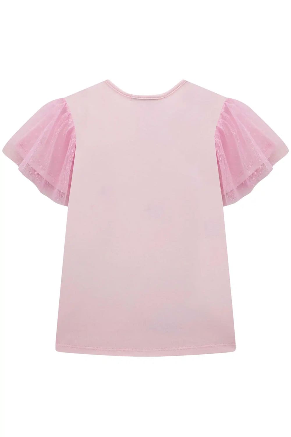 Blusa Infantil Kukie Verão Rosa Unicórnio