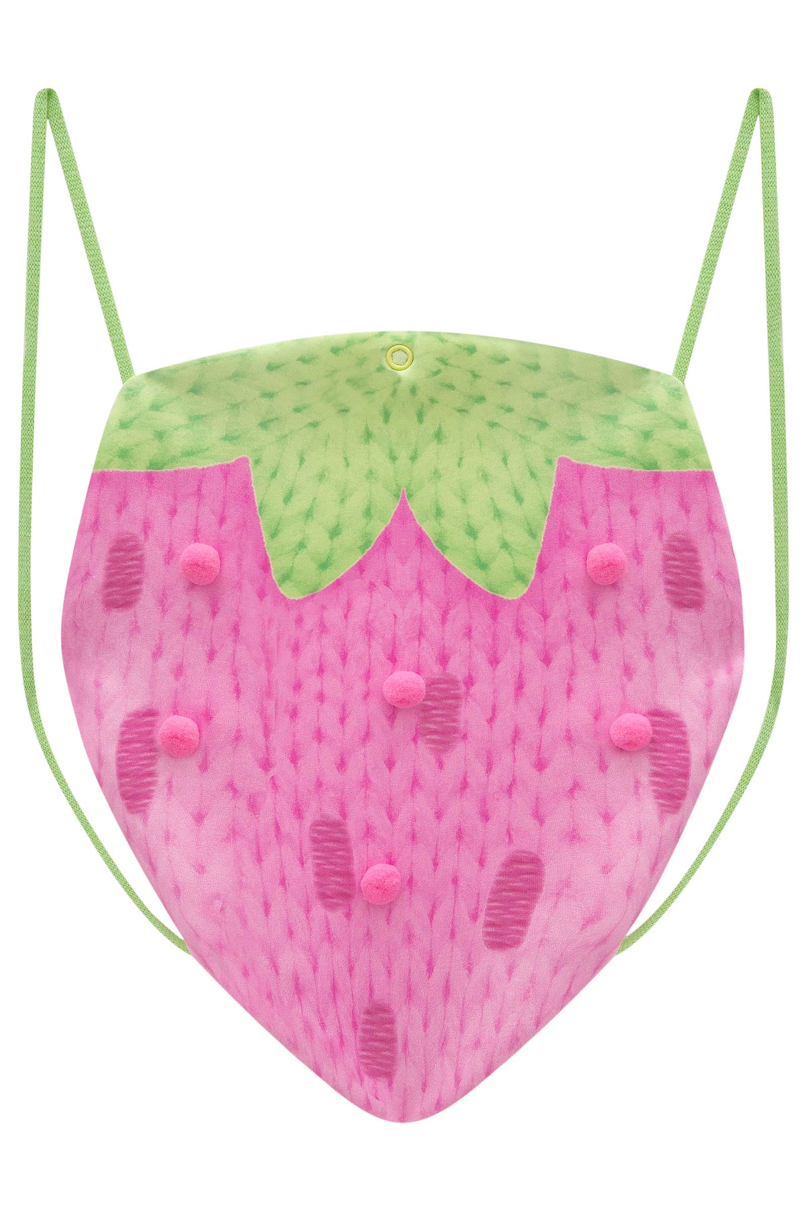 Vestido Infantil Kukie Verão Moranguinho Com Mochila