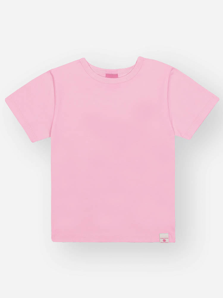 Blusa Infantil Cinti Verão Rosa Claro
