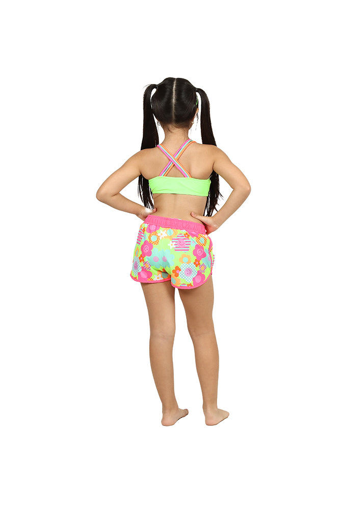 Shorts Infantil Siri Kids Nylon Leticia Flores 39062