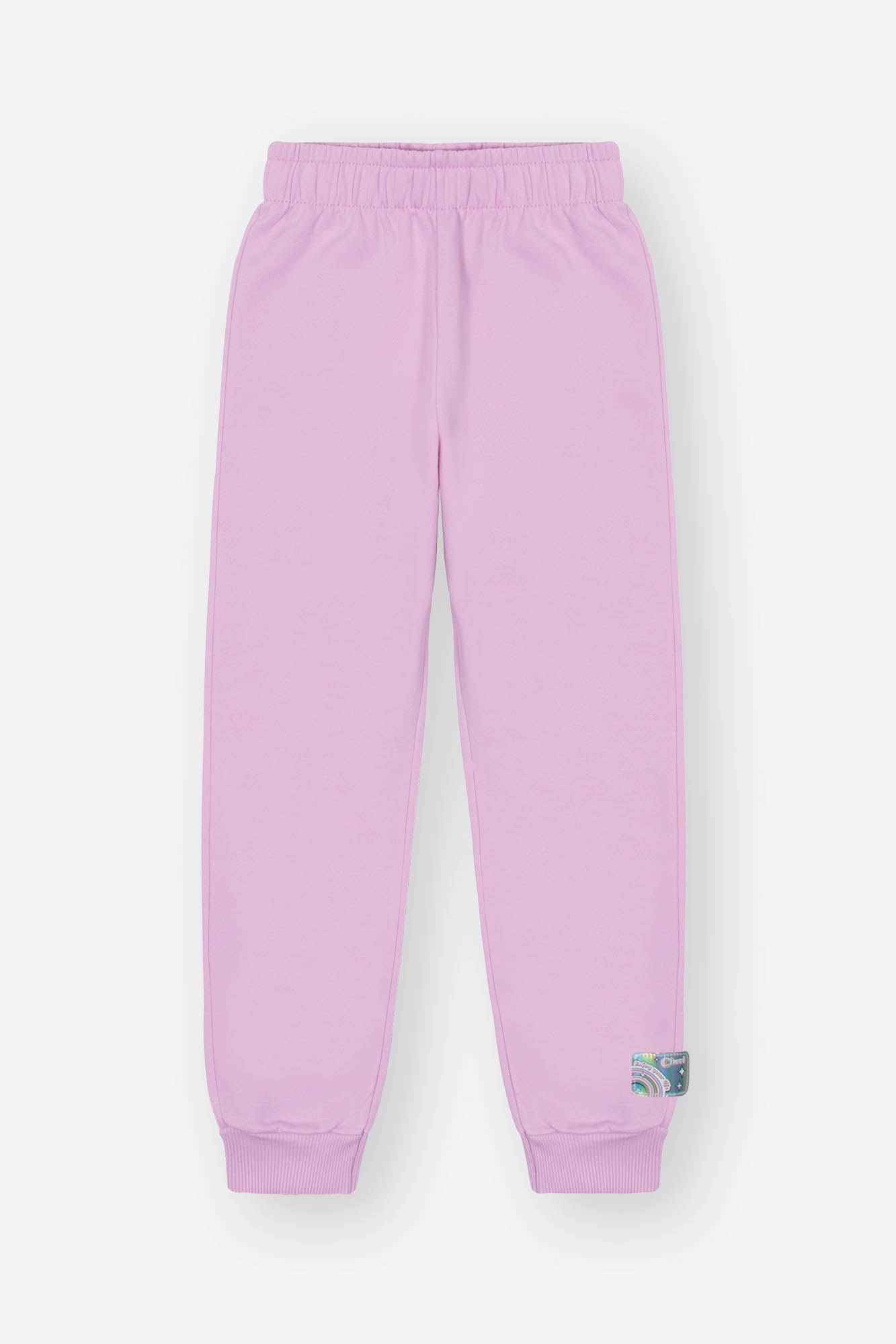 Conjunto Infantil Cinti Inverno Calça e Moletom Flanelado Lilás Unicórnio