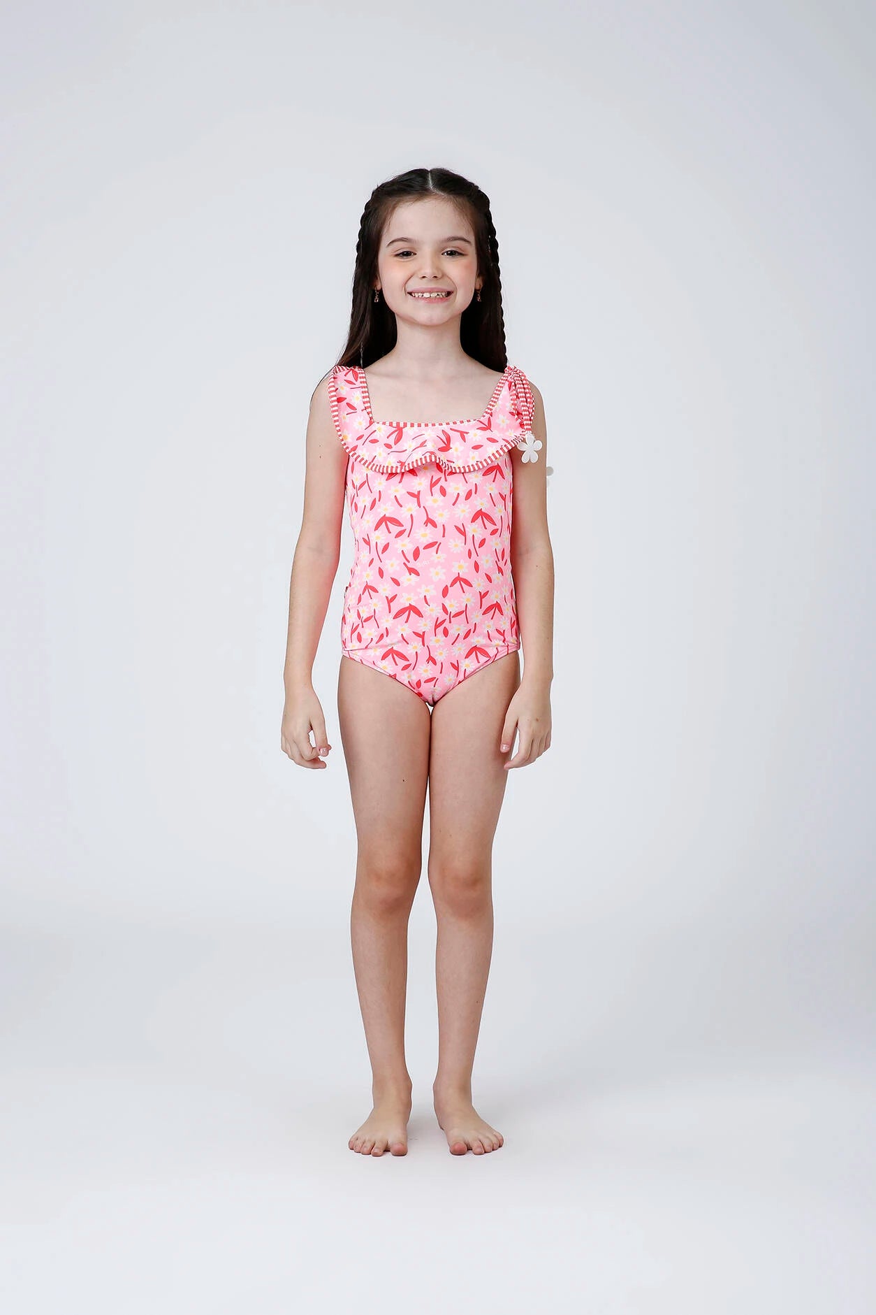 Maiô Infantil Siri Kids Rosa Sasha Bela 43084
