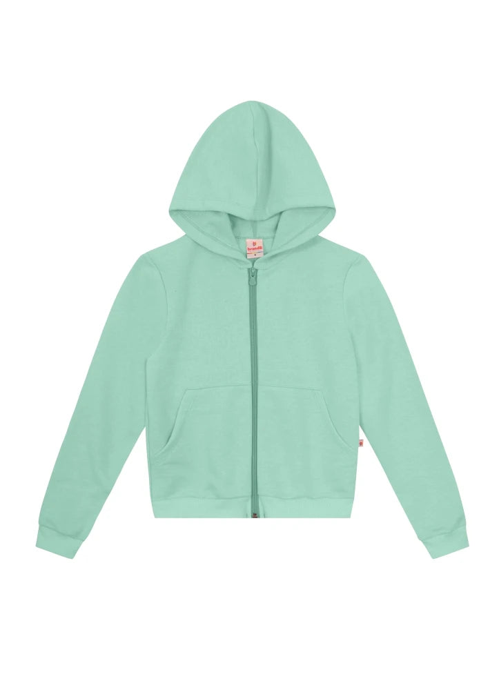 Moletom Infantil Brandili Flanelado Verde