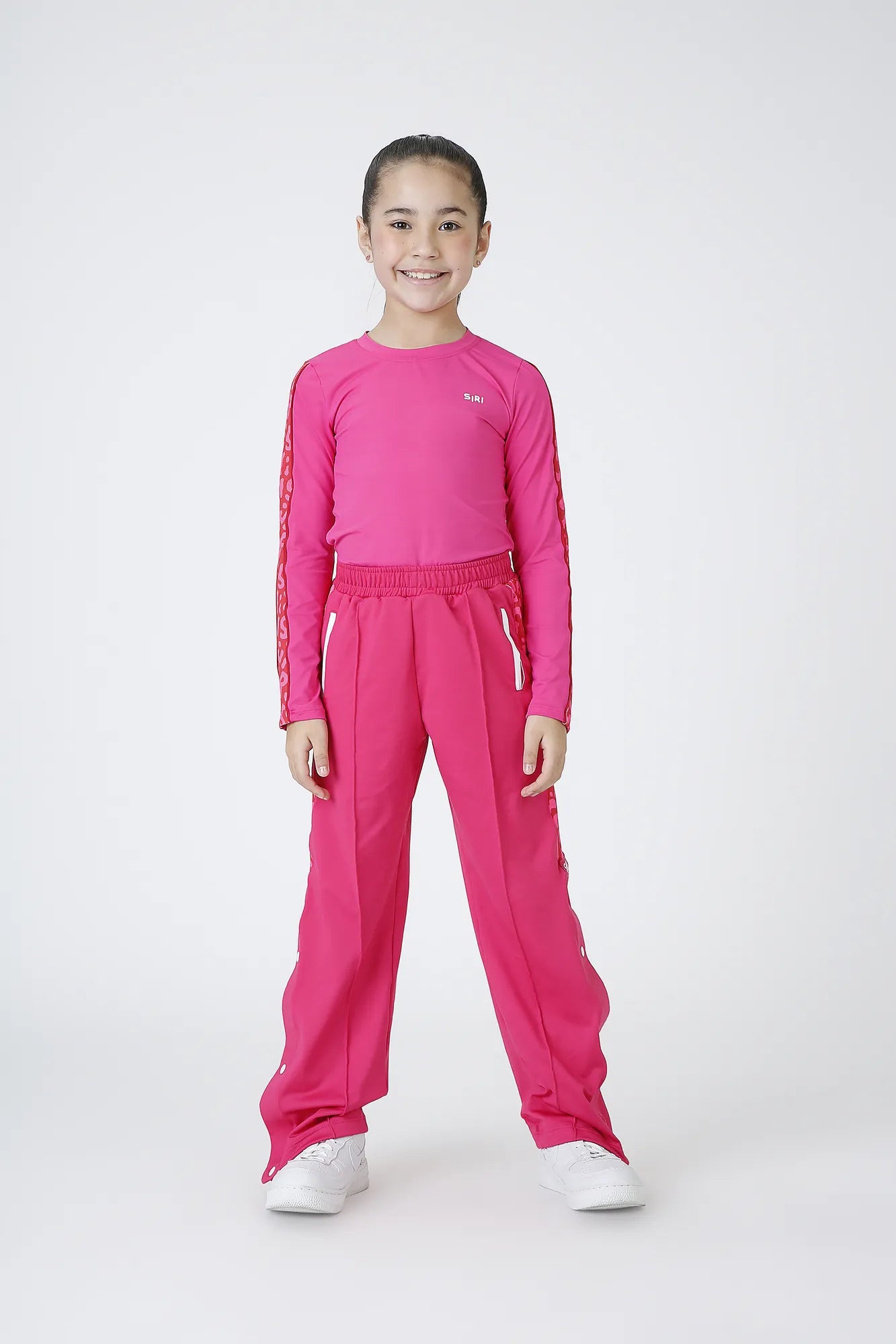 Calça Infantil Siri Kids Sport Térmica Bia Pink 42677