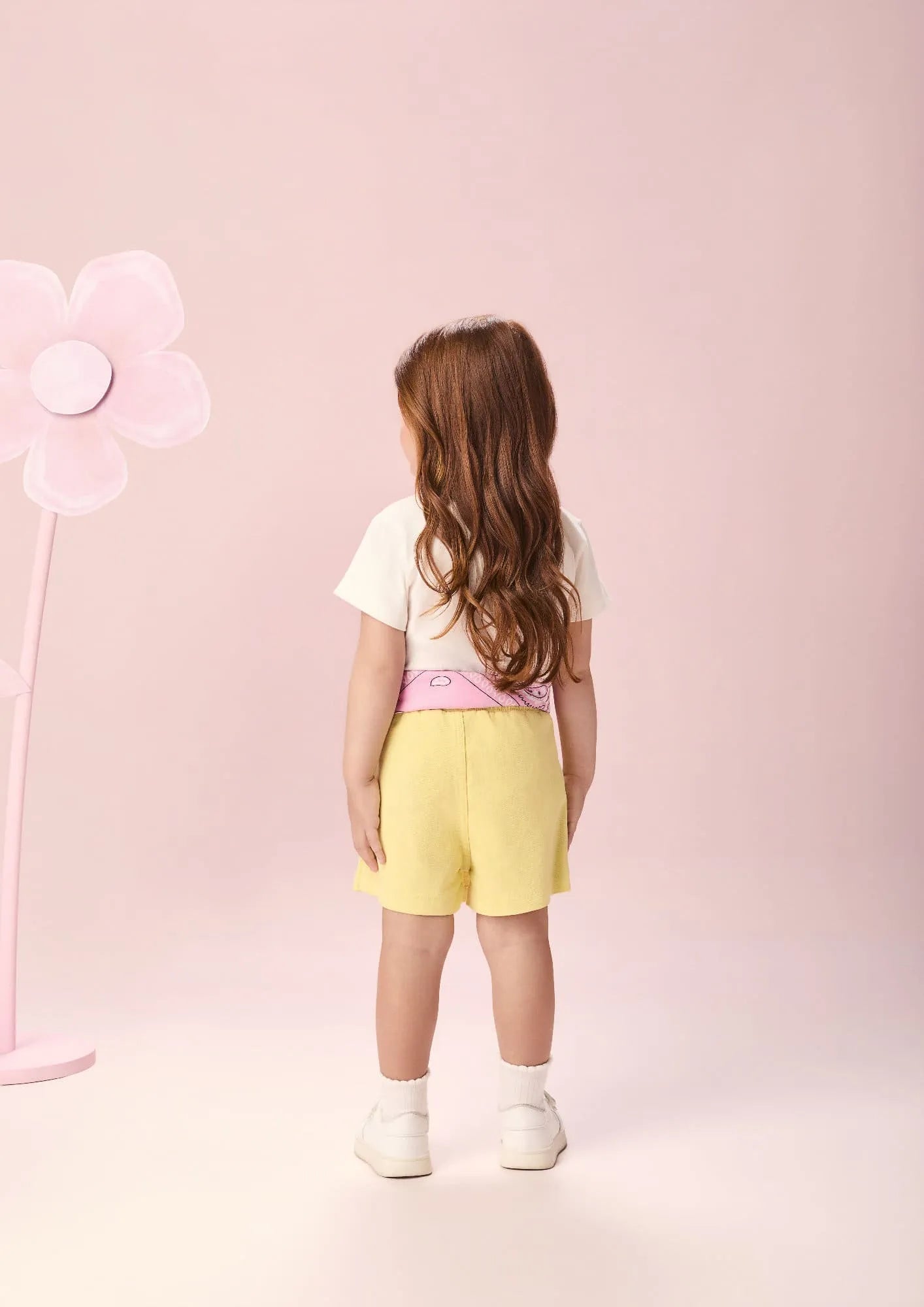 Blusa Infantil Momi Menina Branca Ursinha Love