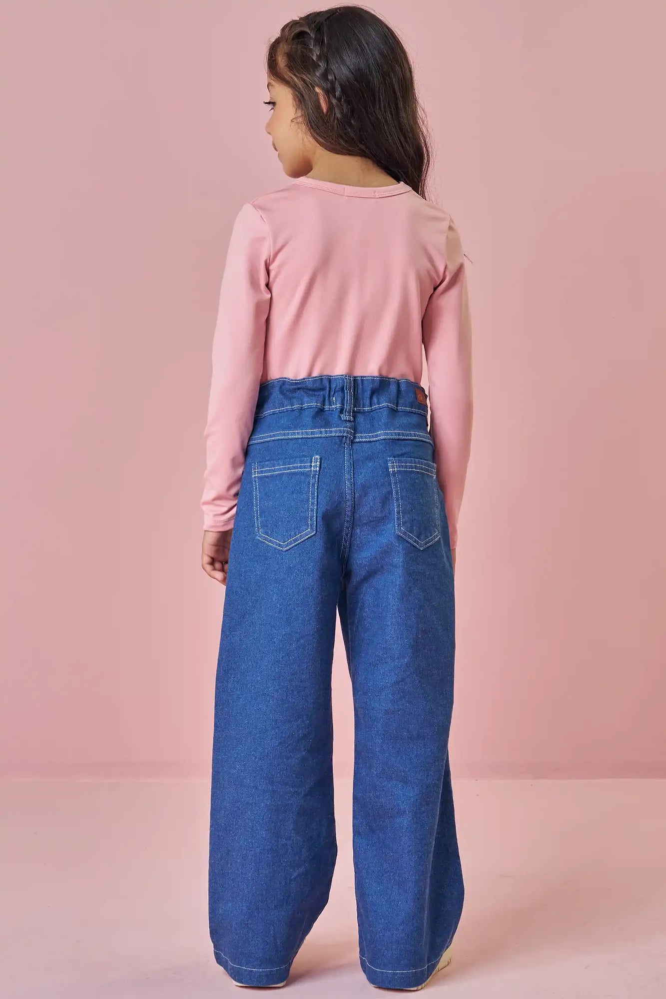 Blusa Infantil Kukiê Inveno Térmica Manga Longa Rosa