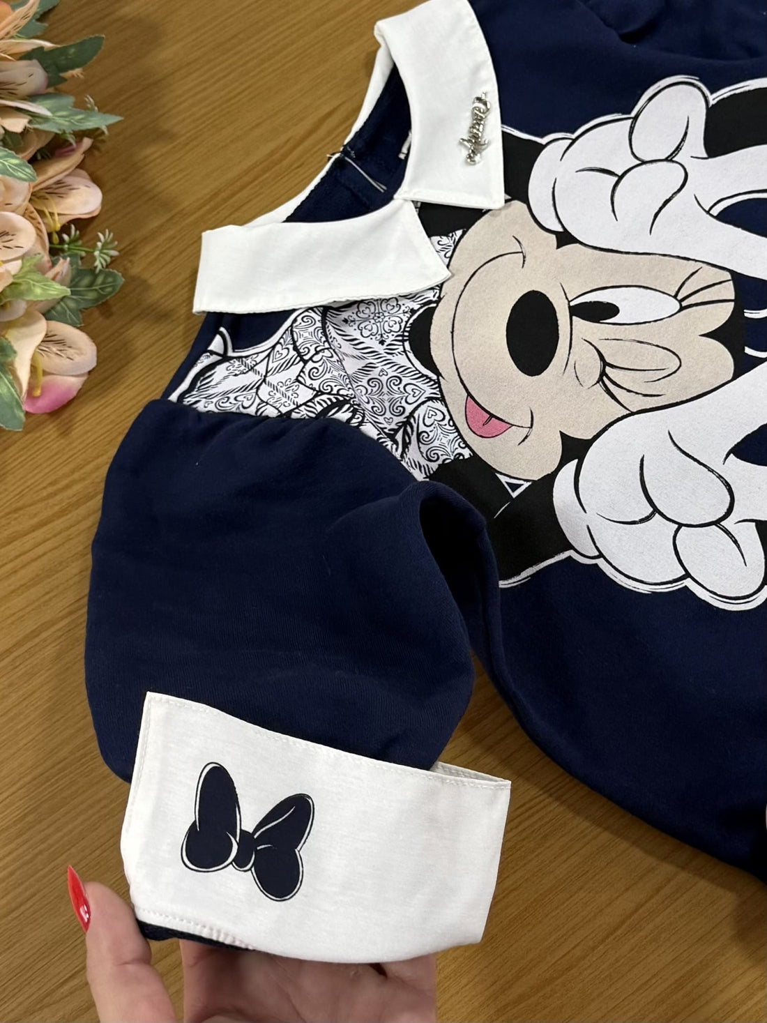 Casaco Infantil Animê Inverno Minnie Disney
