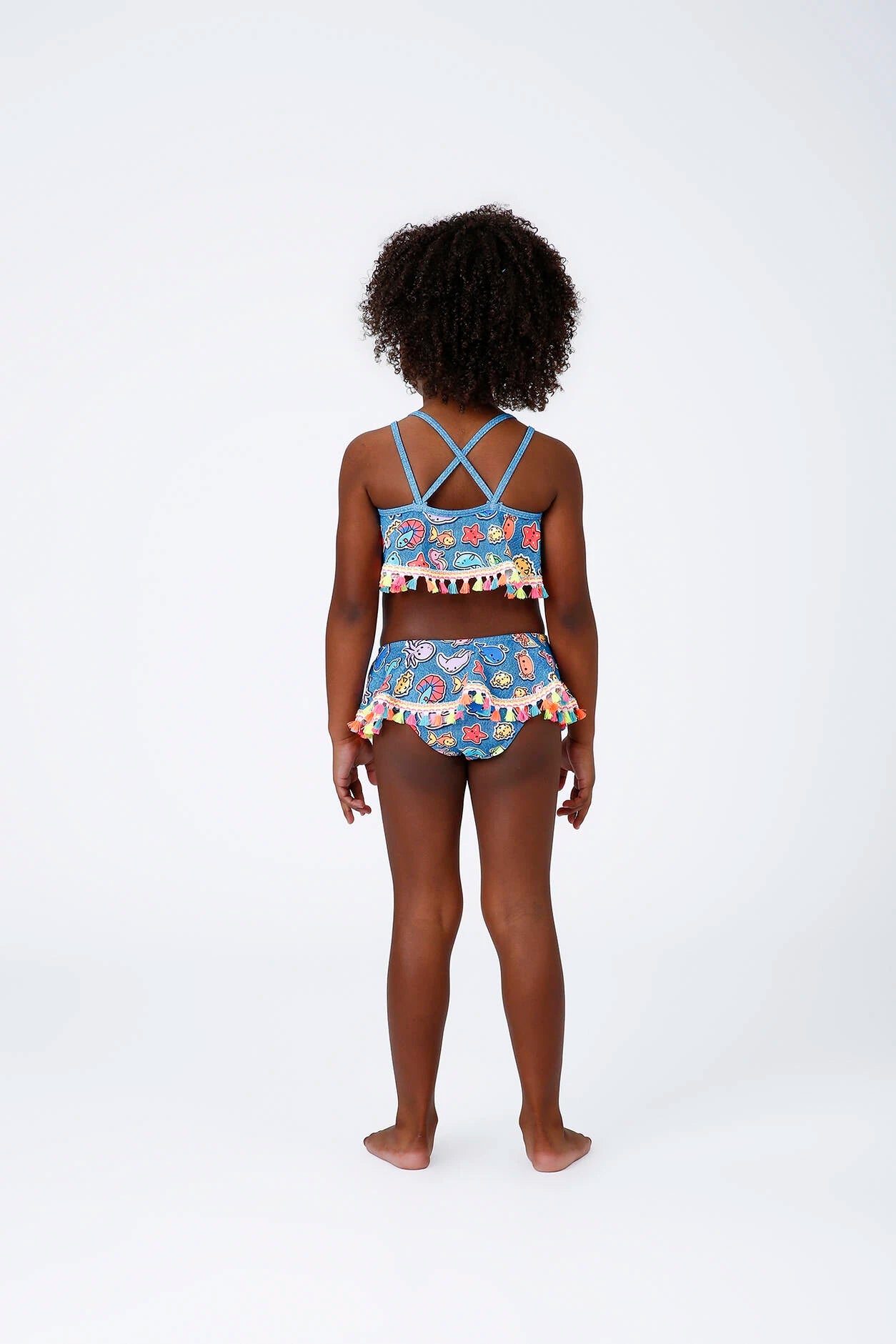 Biquíni Infantil Siri Kids Tamires Sea Jeans 43273