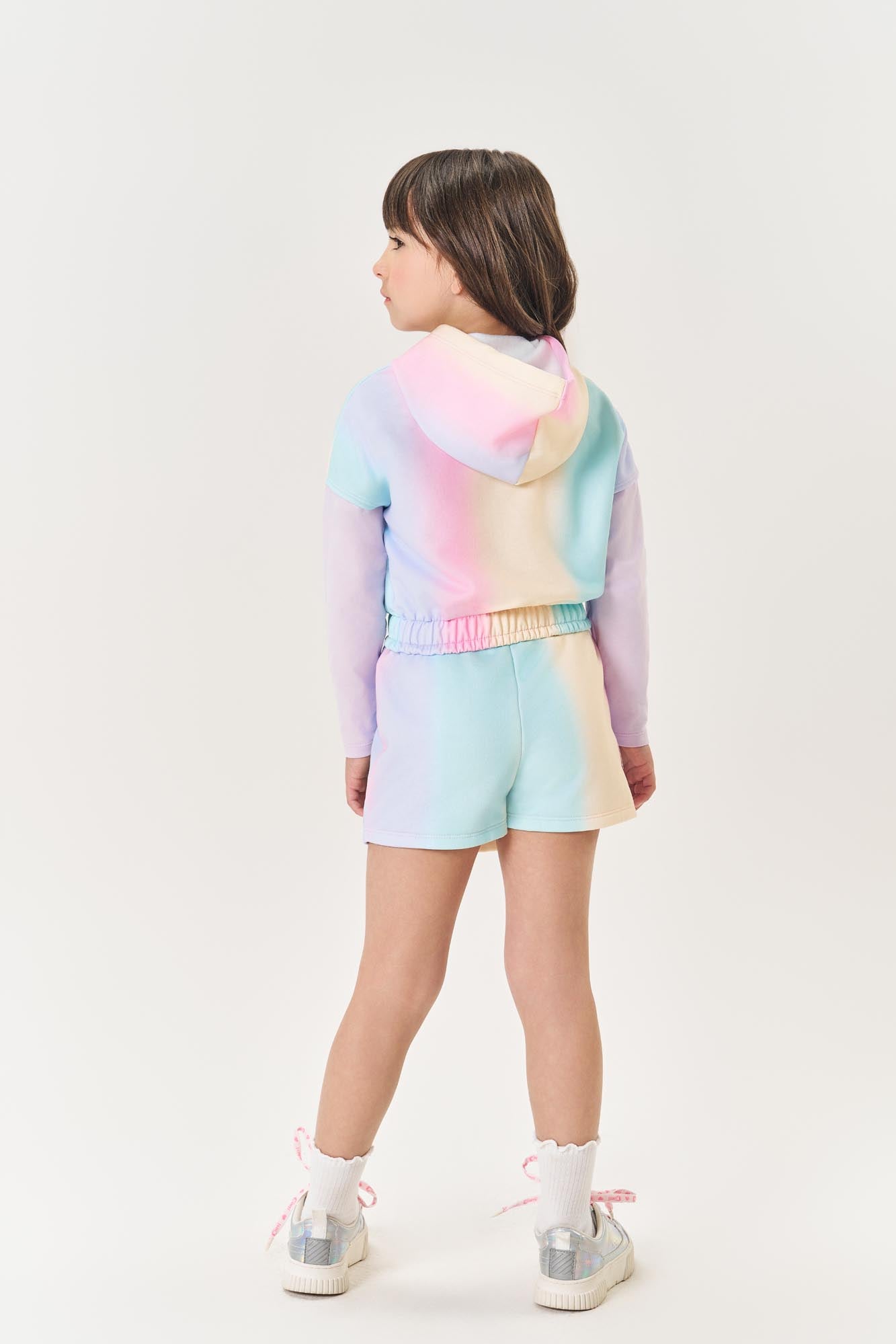 Conjunto Infantil Cinti Inverno Shorts Saia e Moletom Magic