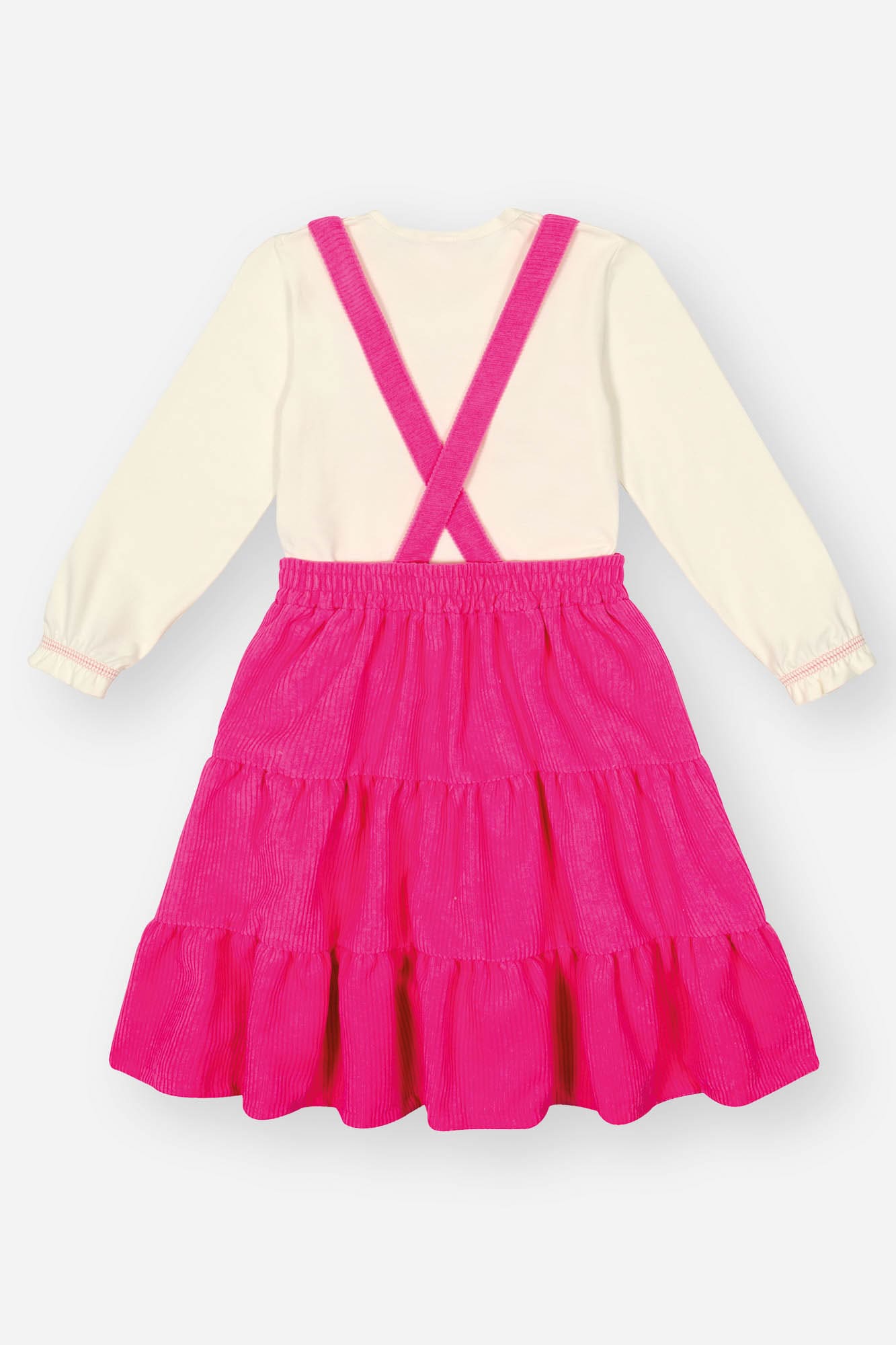 Salopete Infantil Cinti Inverno Com Blusa Manga Longa