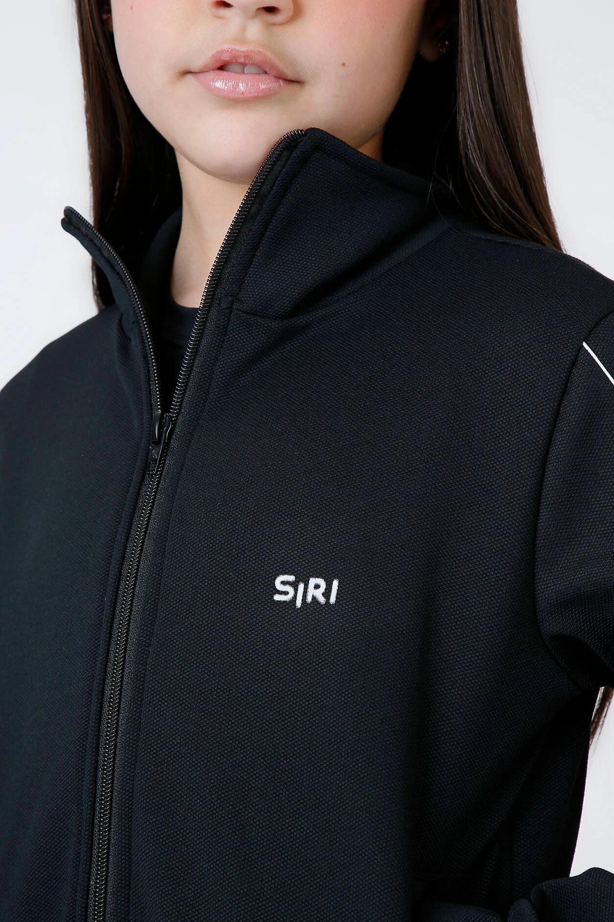 Jaqueta Infantil Siri Kids Sport Térmica Carol Silk Preta 42612