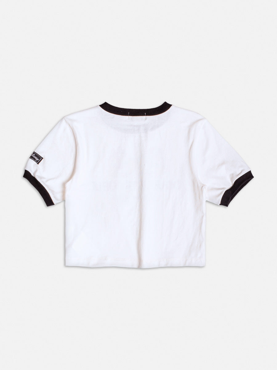 Blusa Infantil Momi Inverno Manga Curta Branco Tico Teco