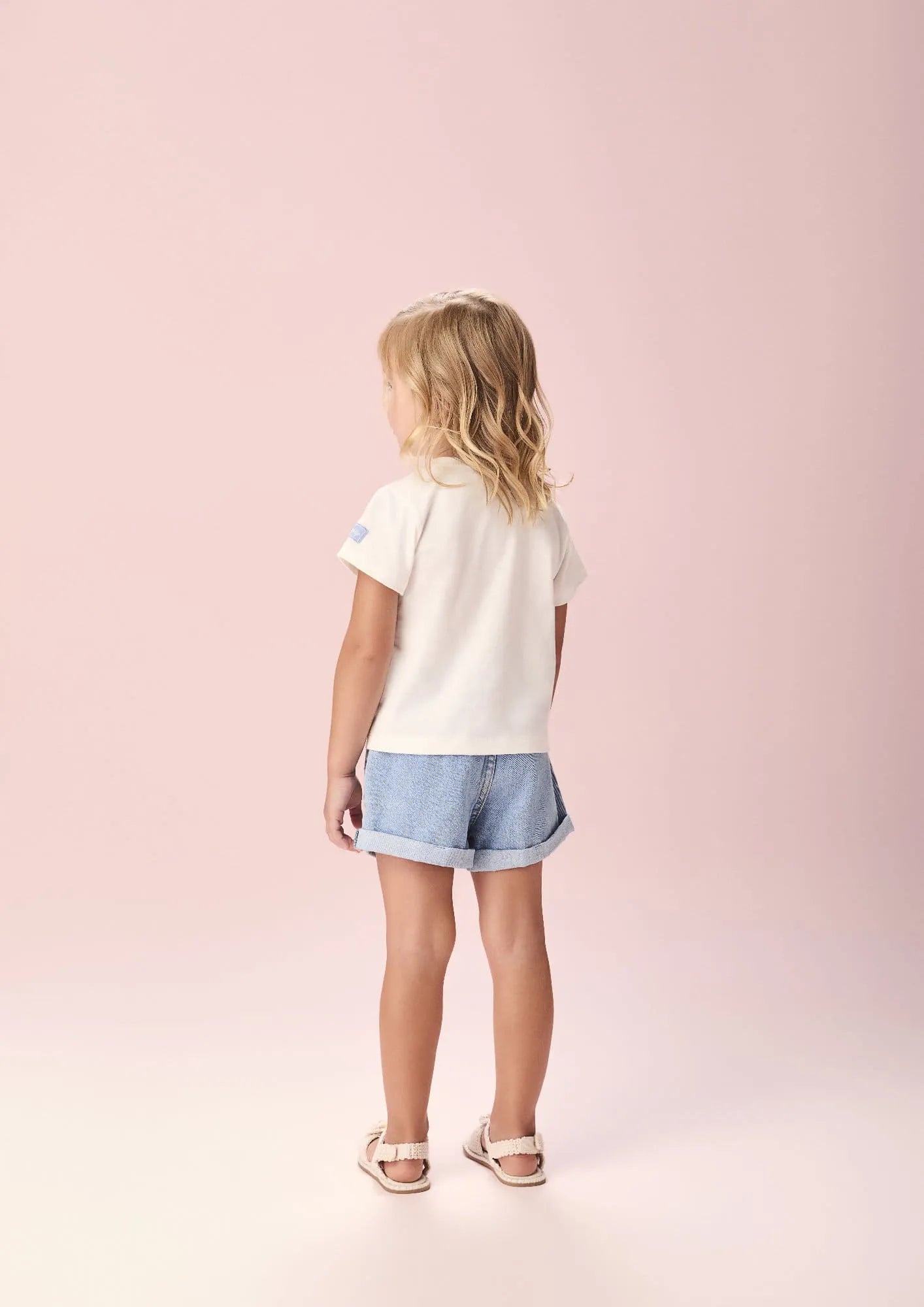Blusa Infantil Menina Momi Branca Daisy Flowery Disney