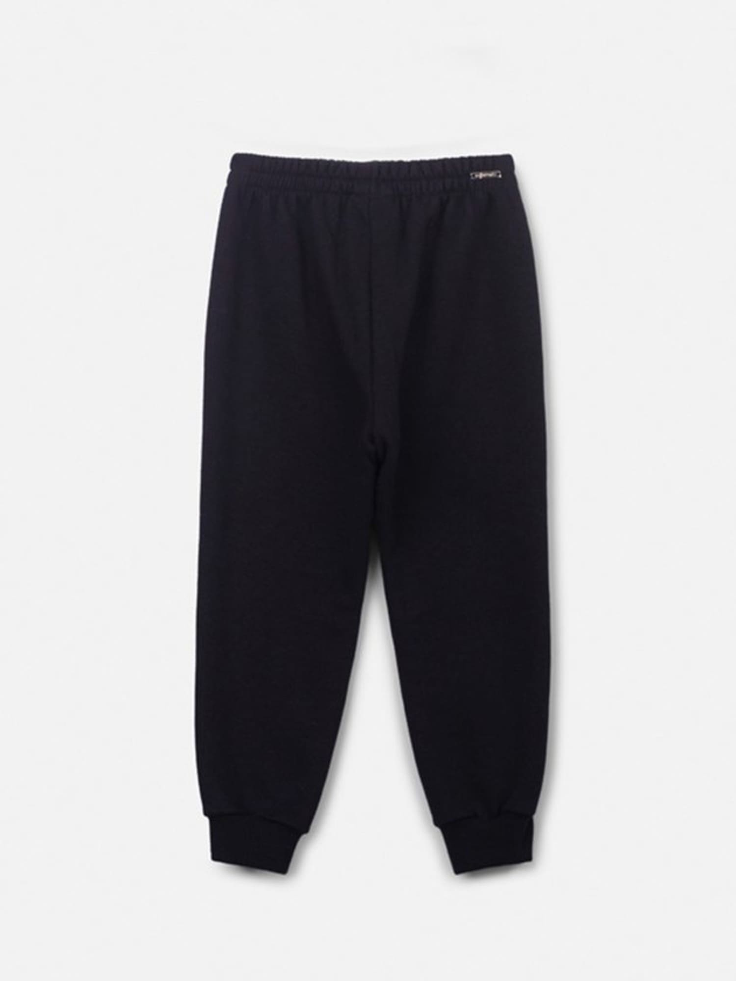 Conjunto Infantil Animê Inverno com Calça e Moletom com Flanela Preto Minnie e Mickey Disney