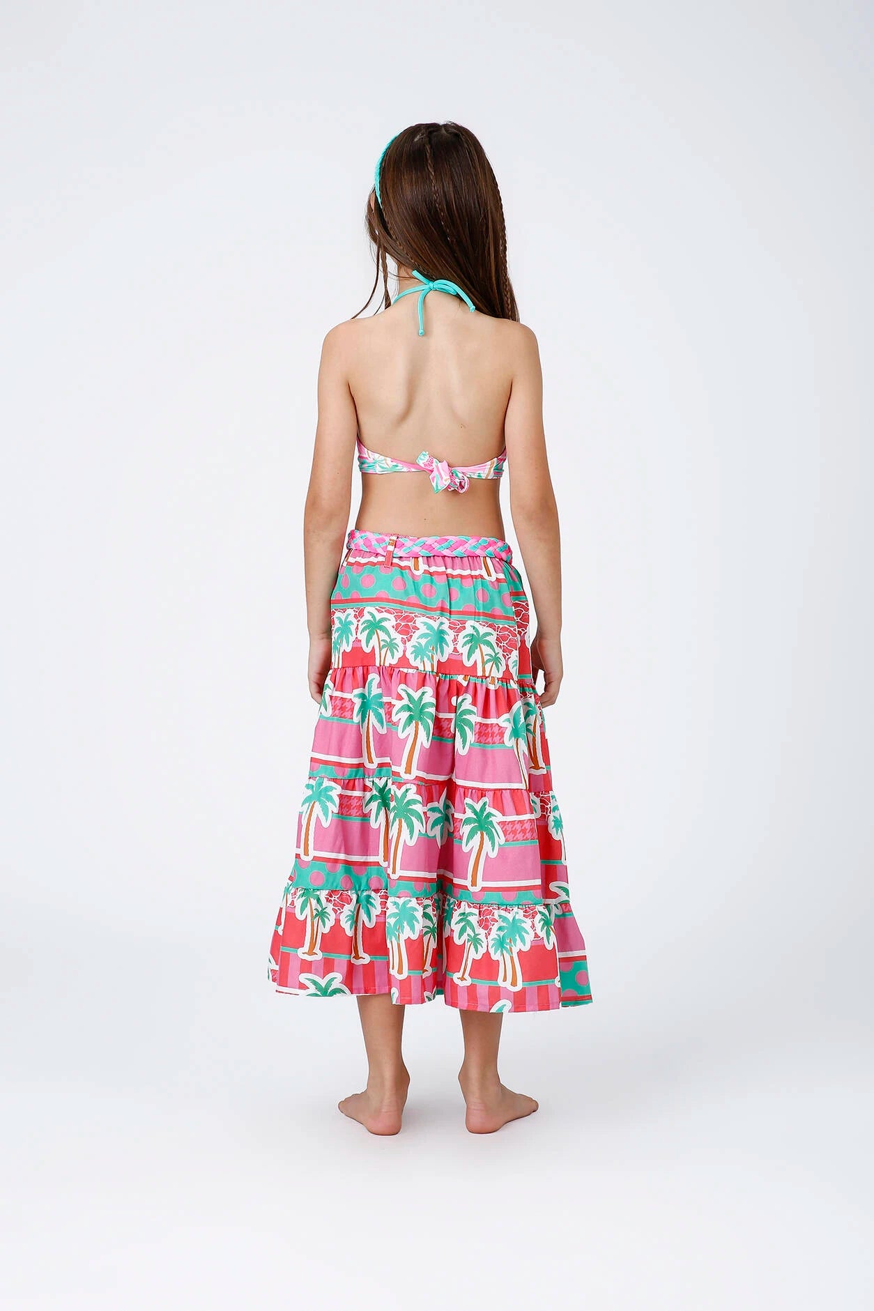 Saia Infantil Siri Kids Colorido Diana Tropicandy 43050