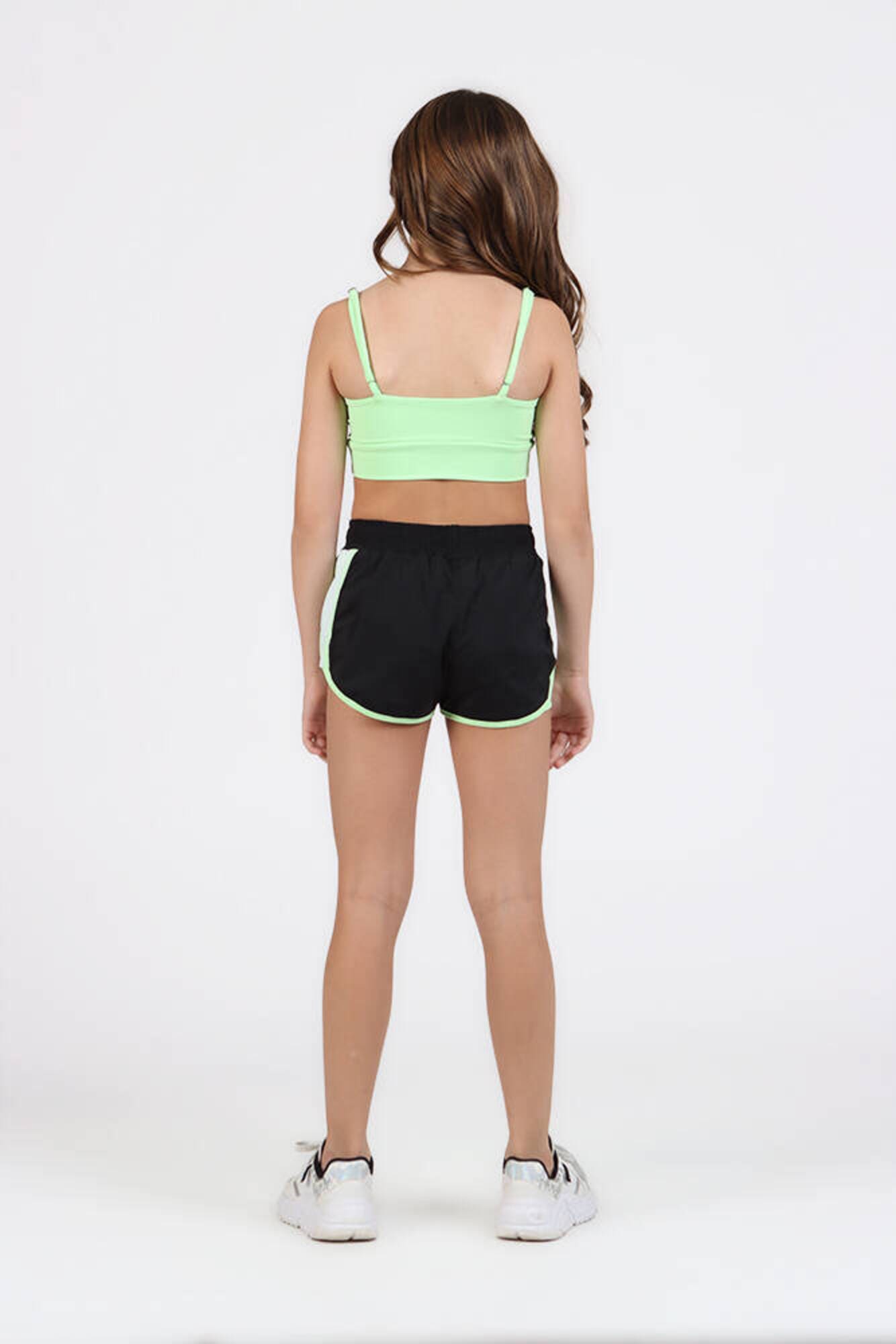 Shorts Infantil Siri Kids Sport Lorena Preto 41831