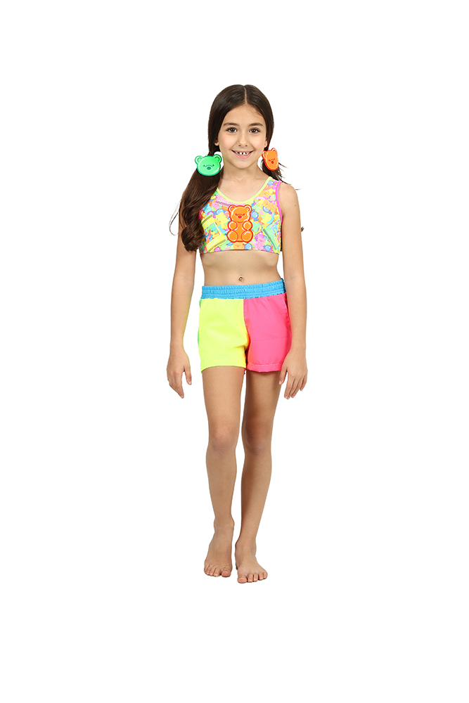 Shorts Infantil Siri Kids Nylon Thaís Gummy 39088