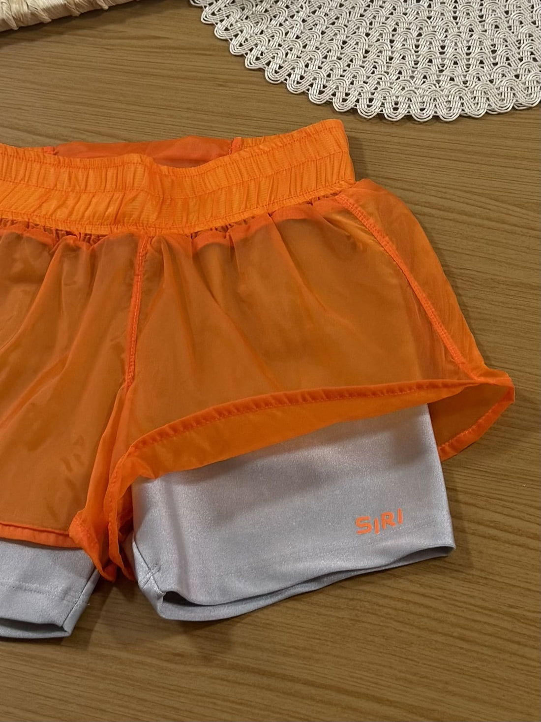 Shorts Infantil Siri Kids Sport Dani Laranja 41743