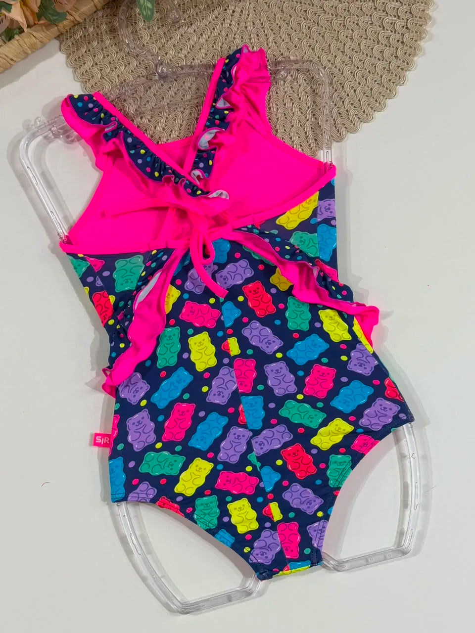 Maiô Infantil Siri Kids Azul Marinho Larissa Gummy 43169