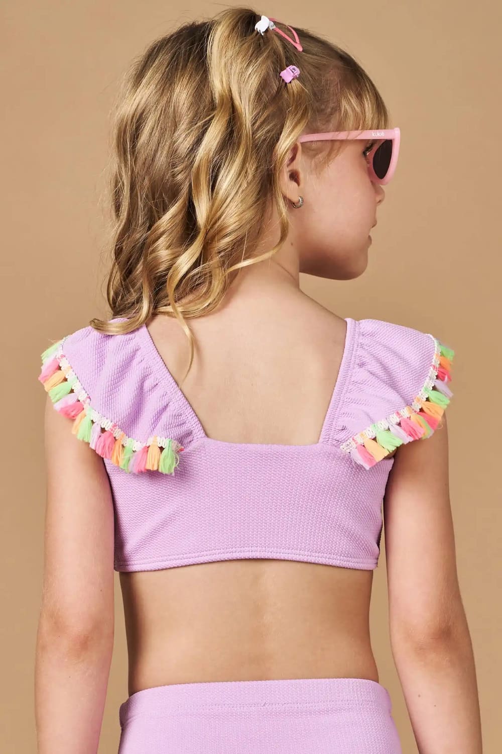 Óculos de Sol Infantil Kukie Verão Rosa Gatinho