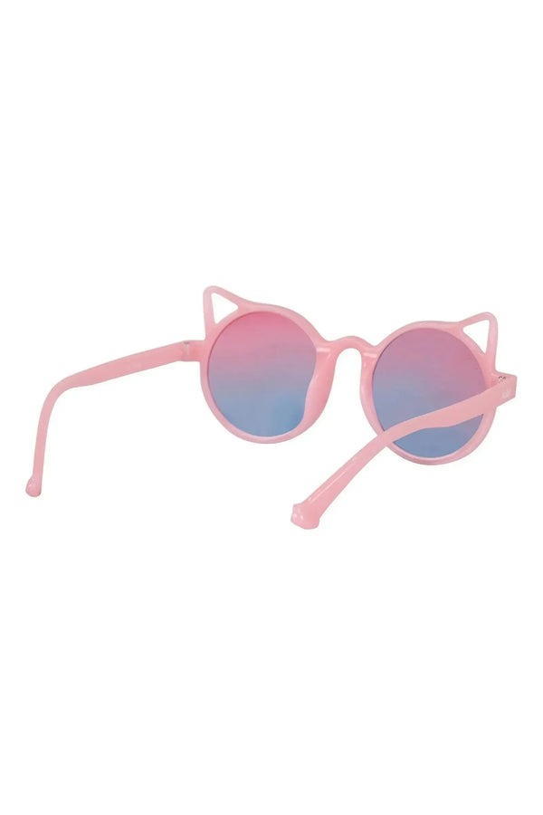 Óculos de Sol Infantil Kukiê Verão Rosa Gatinho