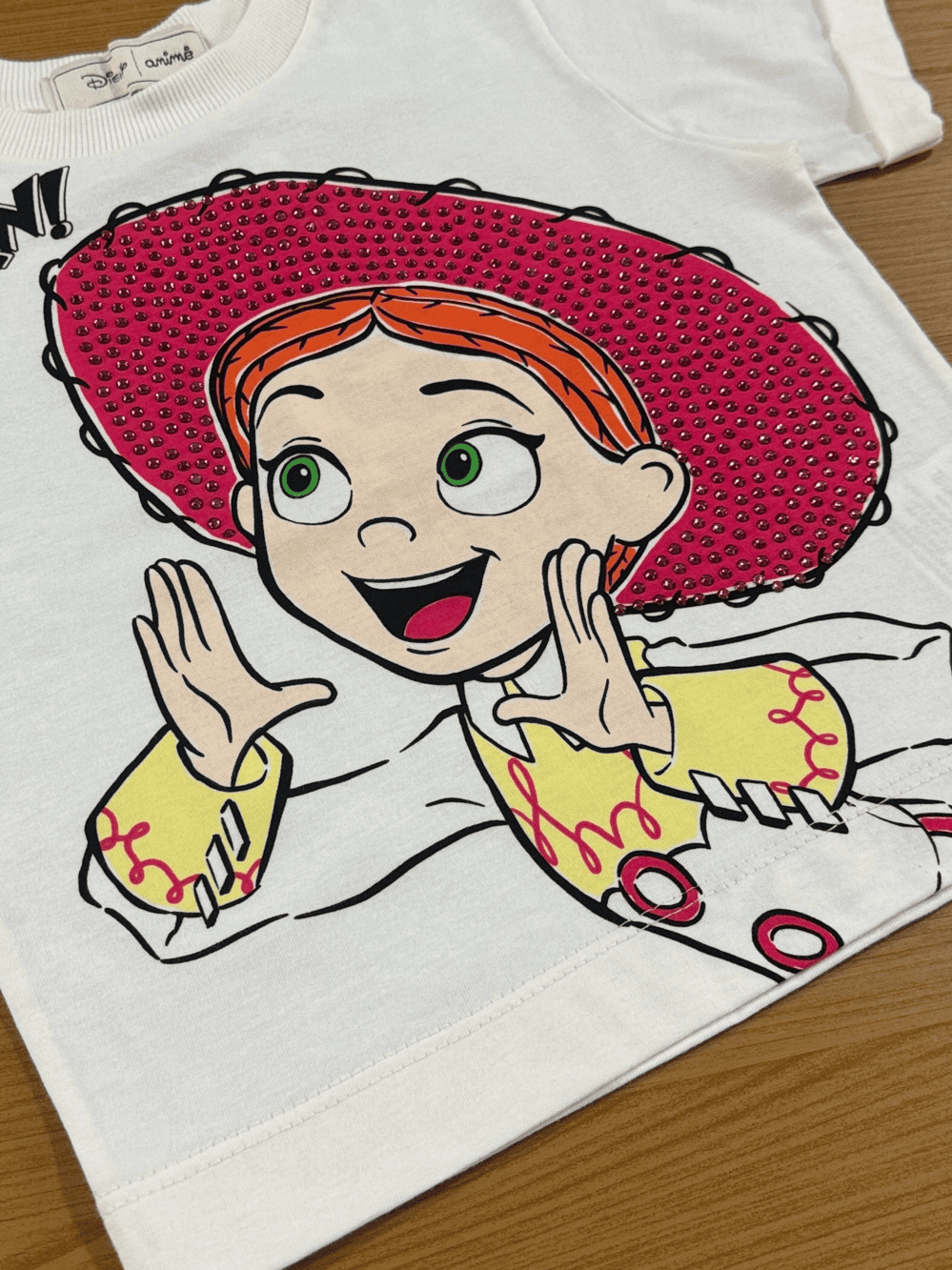 Blusa Infantil Animê Verão Jessie Toy Story Disney