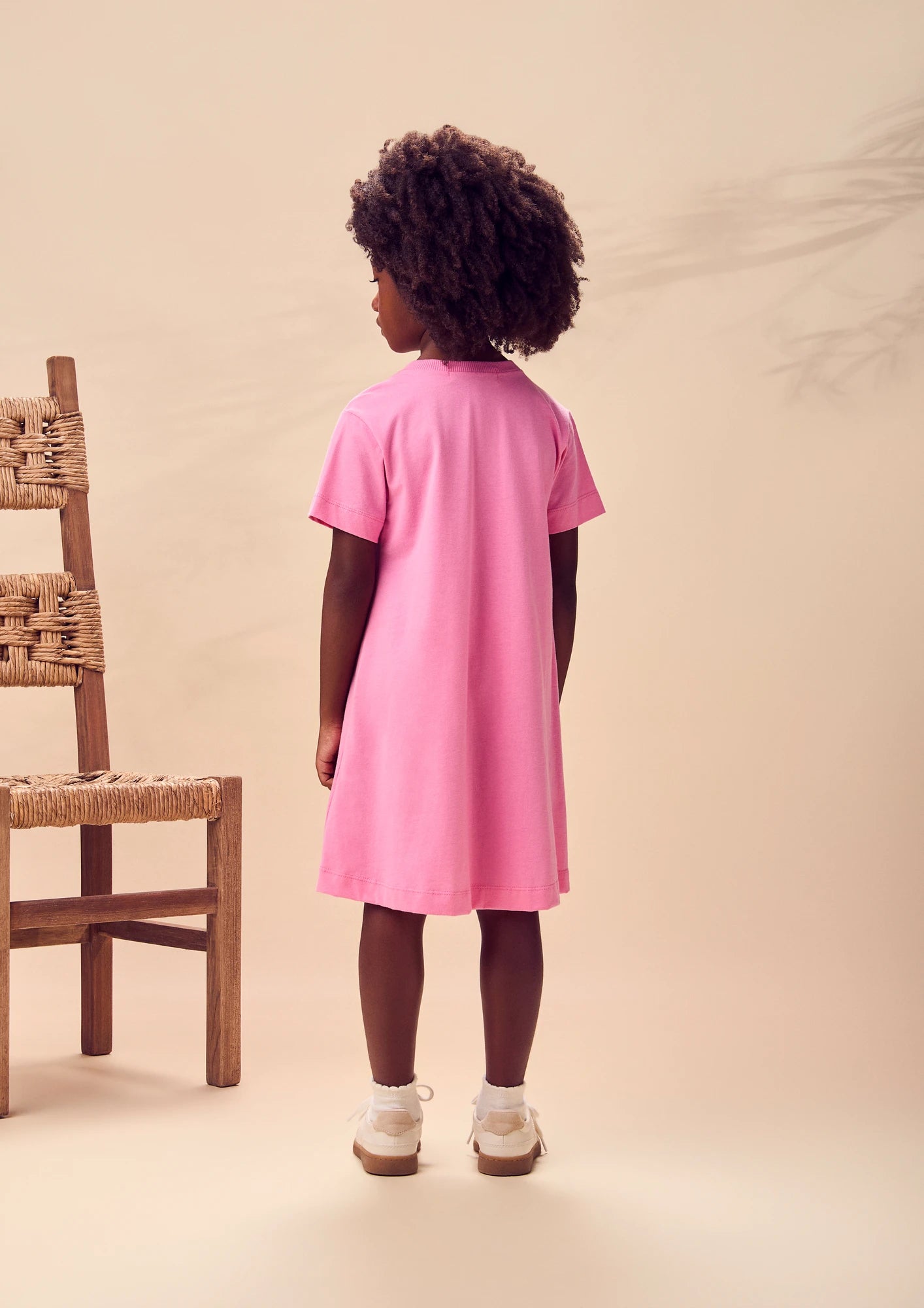 Vestido Infantil Animê Rosa Minnie The Finest Dinsey