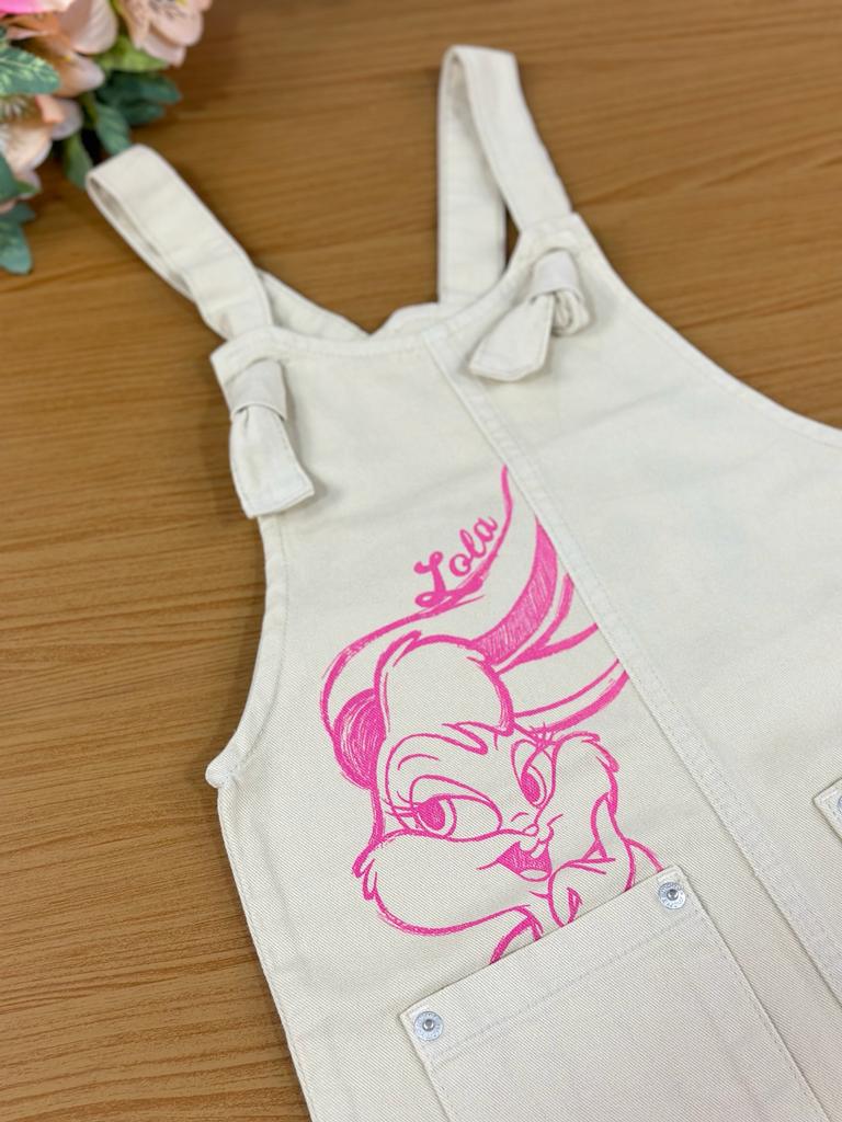 Salopete Infantil Momi Verão Lola
