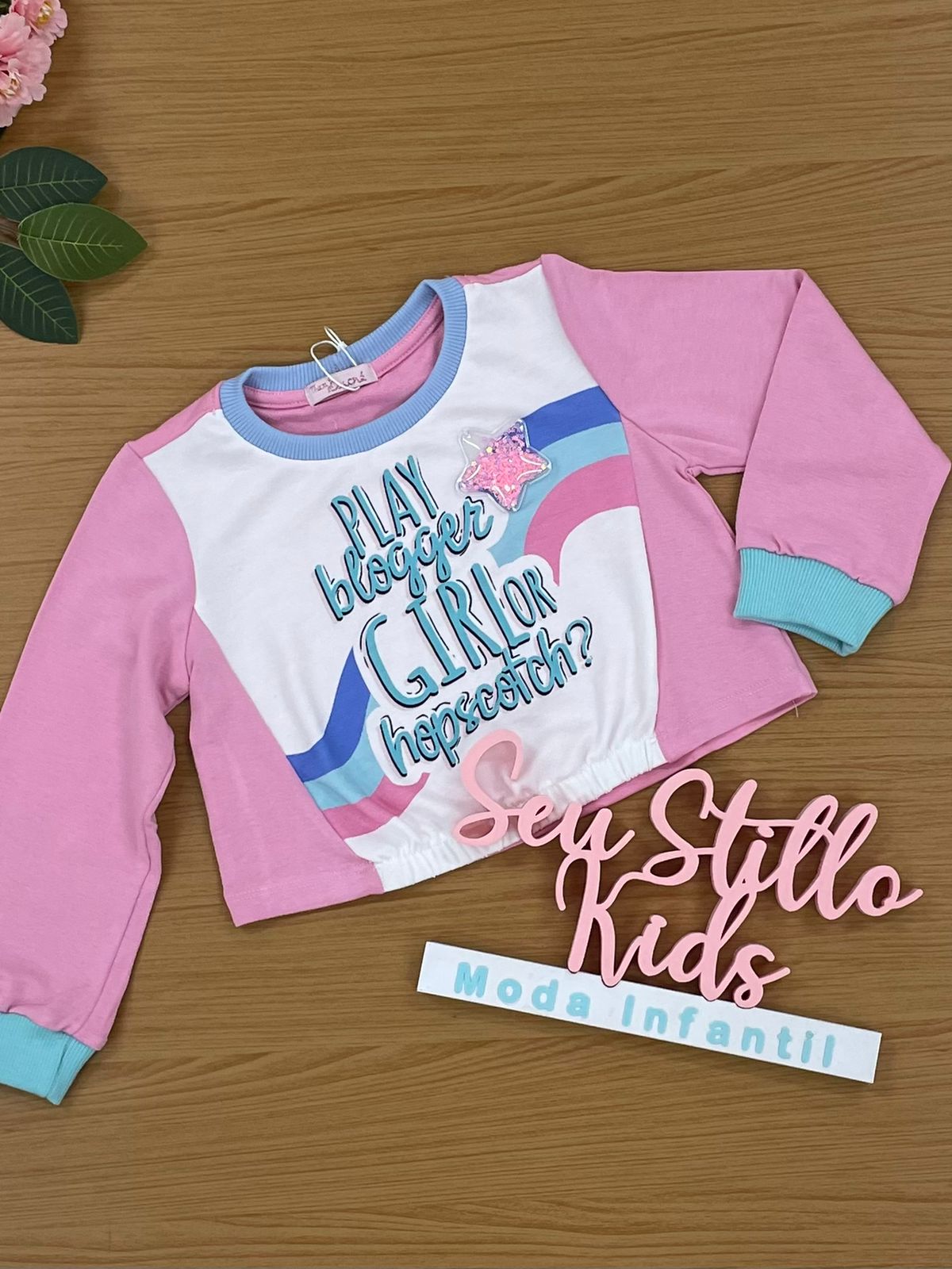 Conjunto Infantil Mon Sucré Inverno Quebra Cabeça