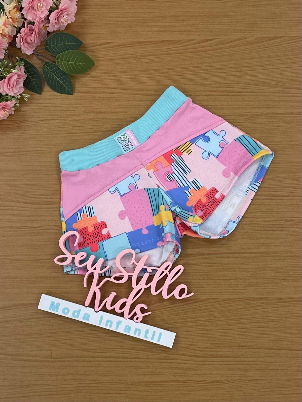 Conjunto Infantil Mon Sucré Inverno Quebra Cabeça