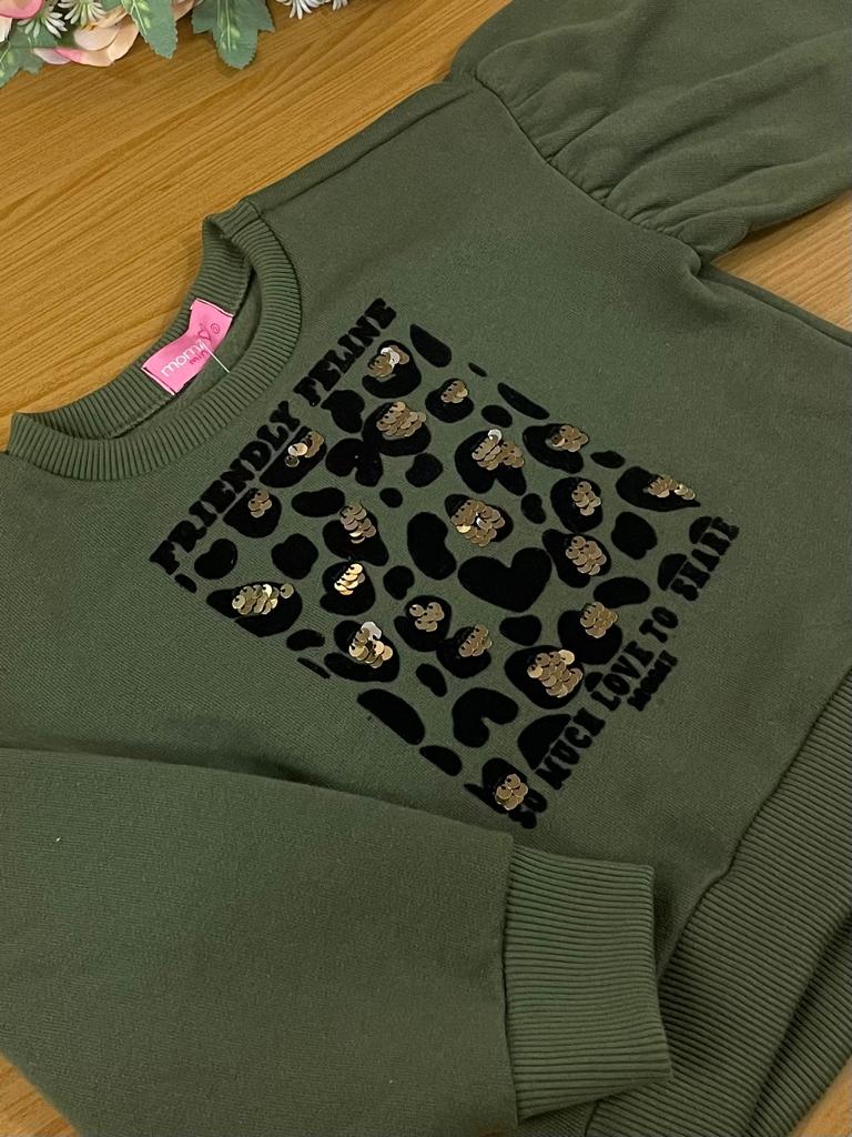Casaco Infantil Momi Inverno Oncinha Verde