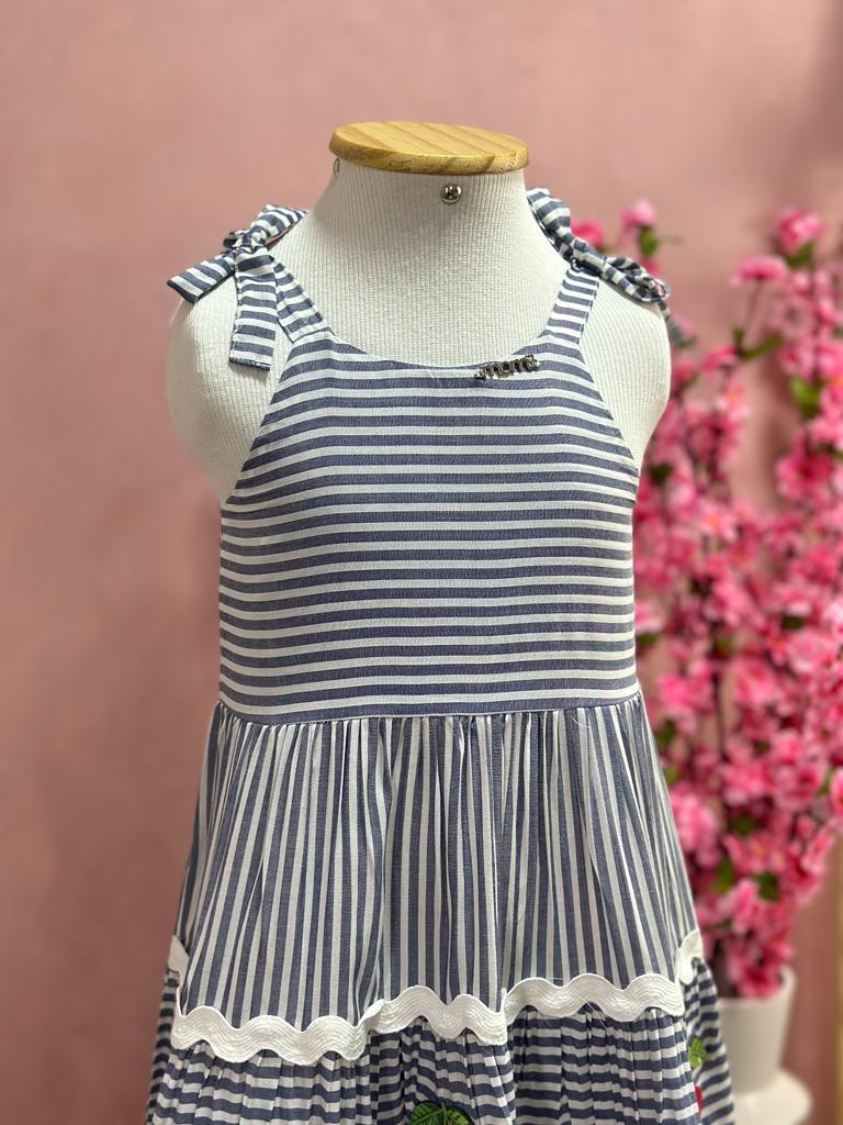 Vestido Infantil Momi Verão Cerejinha