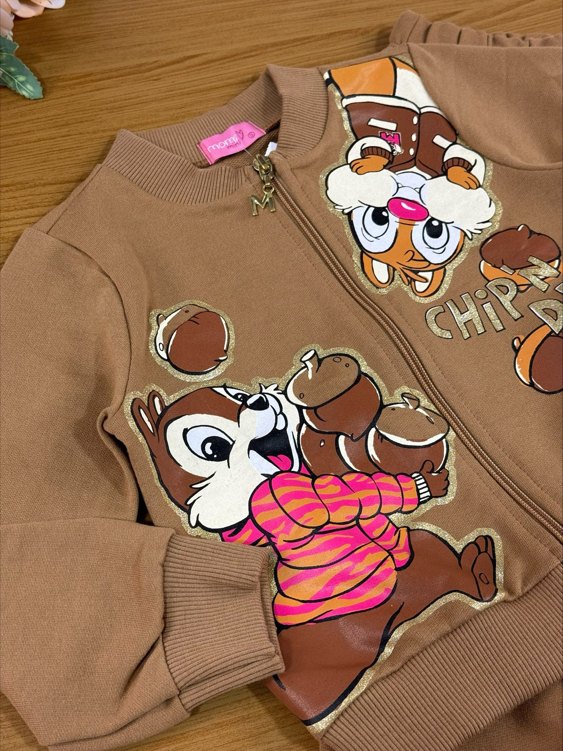 Conjunto Infantil Momi Inverno Calça e Moletom Tico e Teco Disney