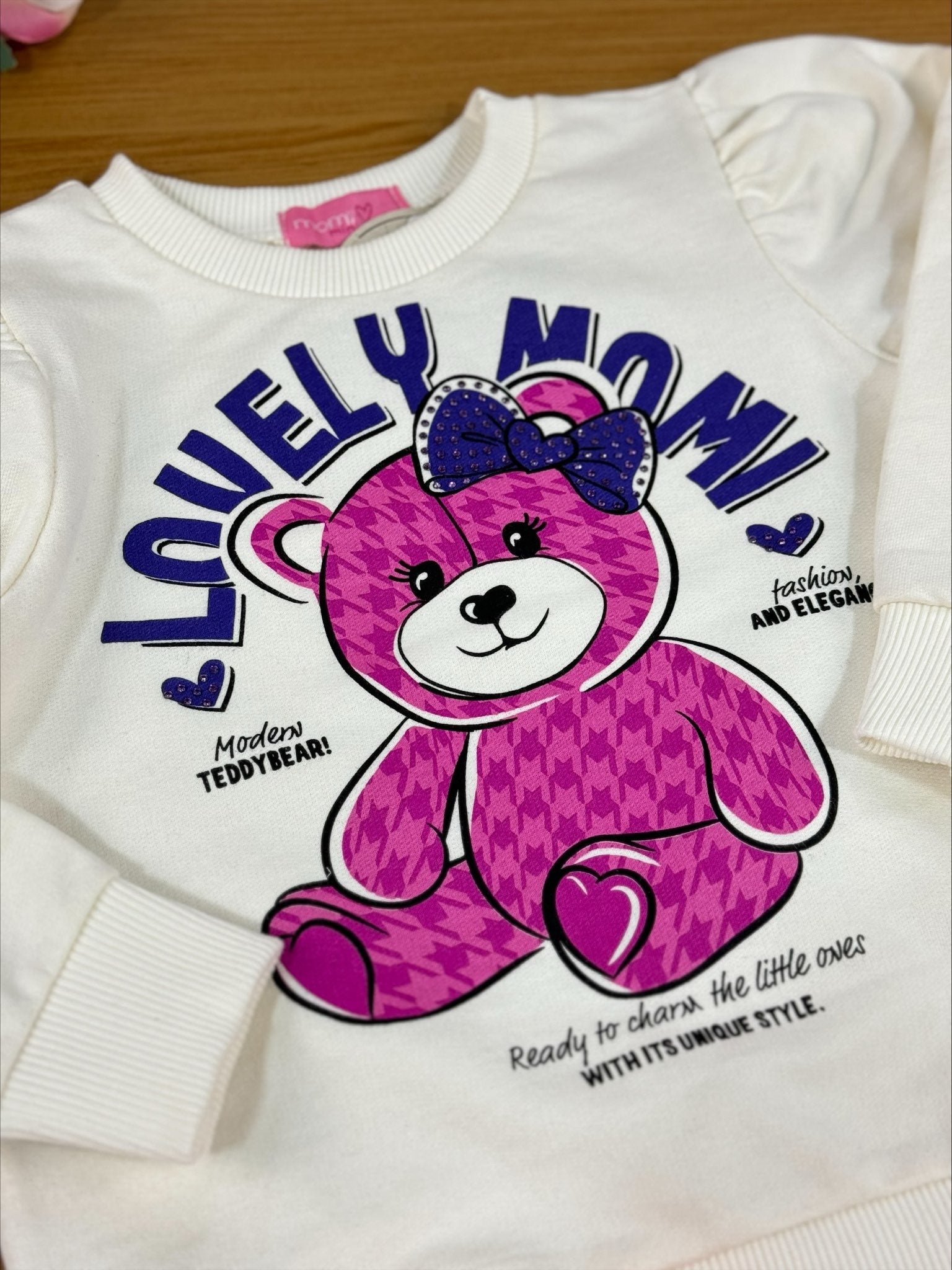 Conjunto Infantil Momi Inverno Legging e Moletom Ursinhos