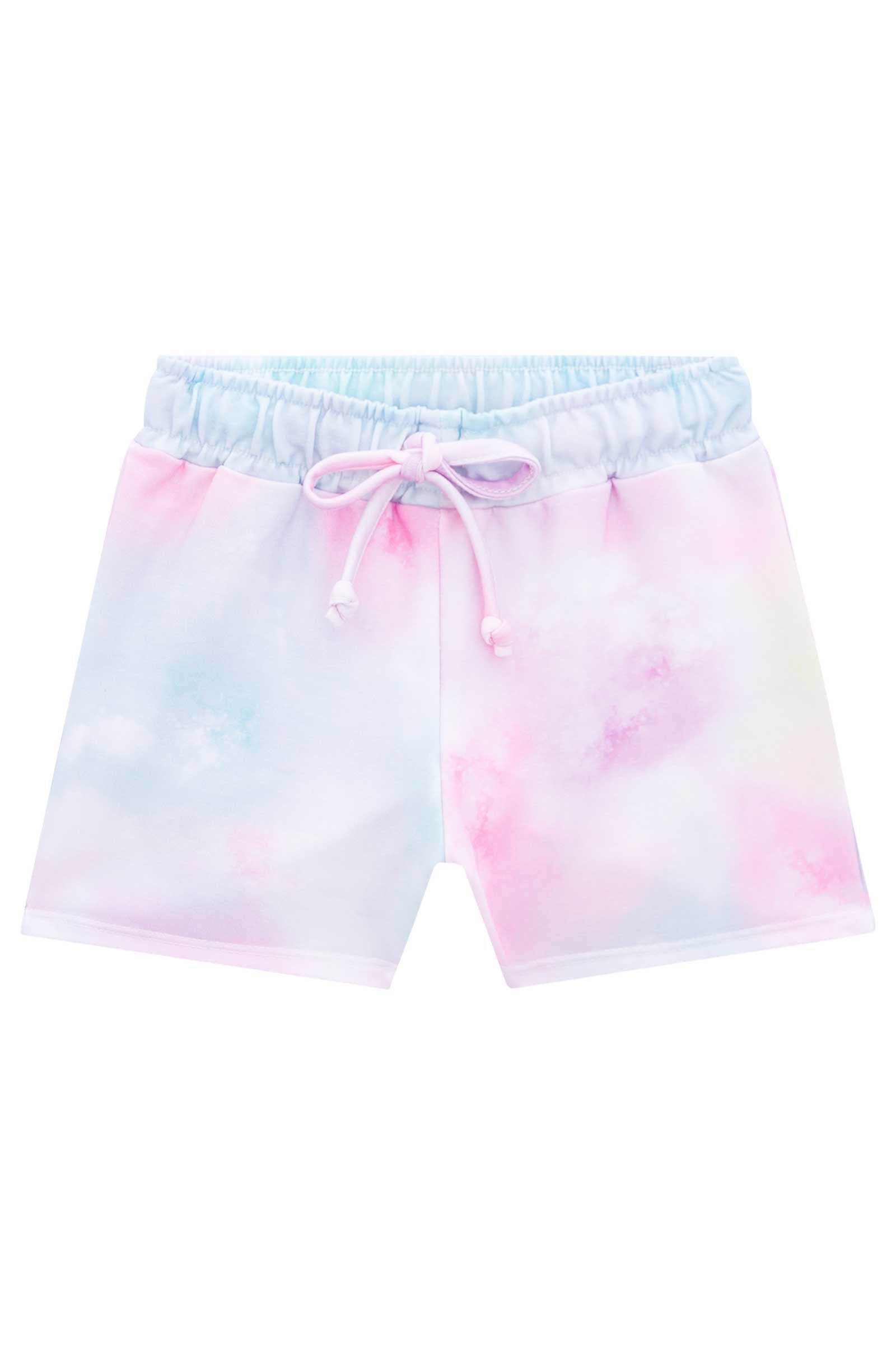 Conjunto Kukie Inverno com Shorts Hello Tie Dye