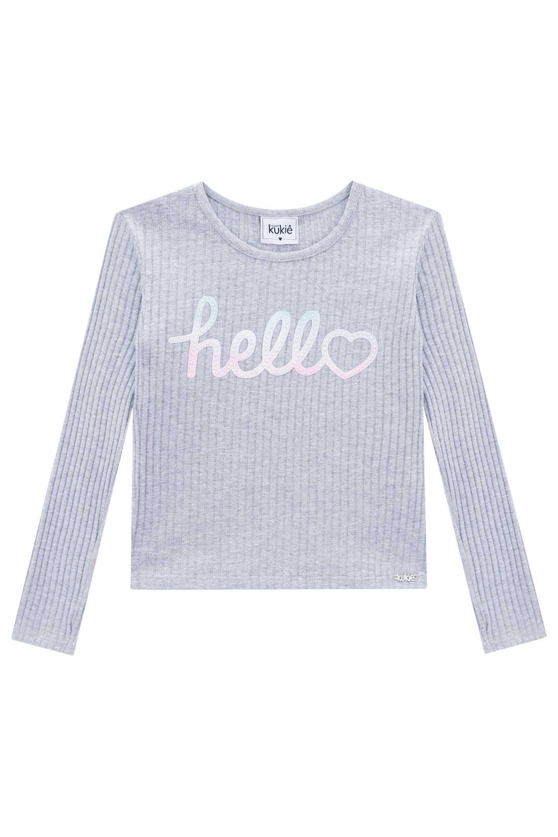 Conjunto Kukie Inverno com Shorts Hello Tie Dye