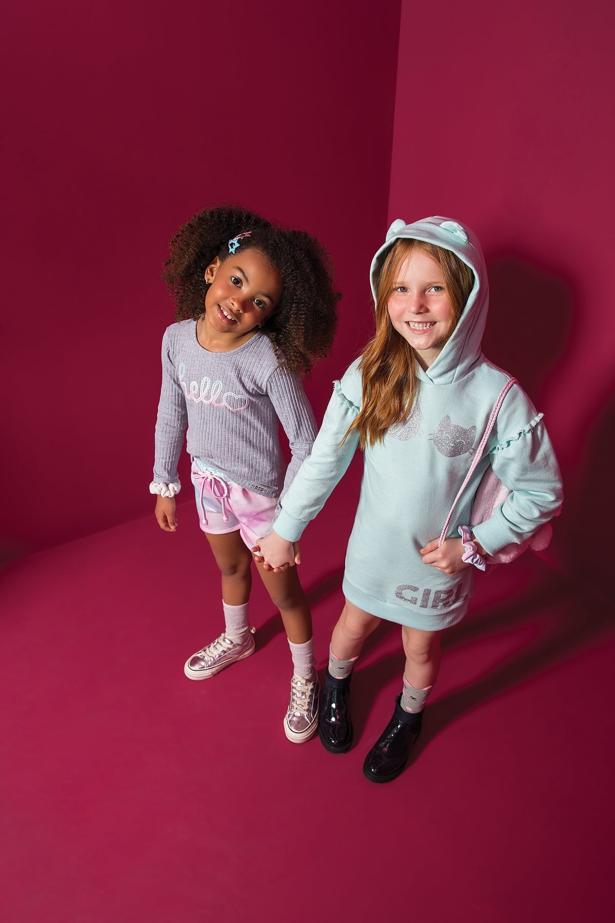Conjunto Kukie Inverno com Shorts Hello Tie Dye