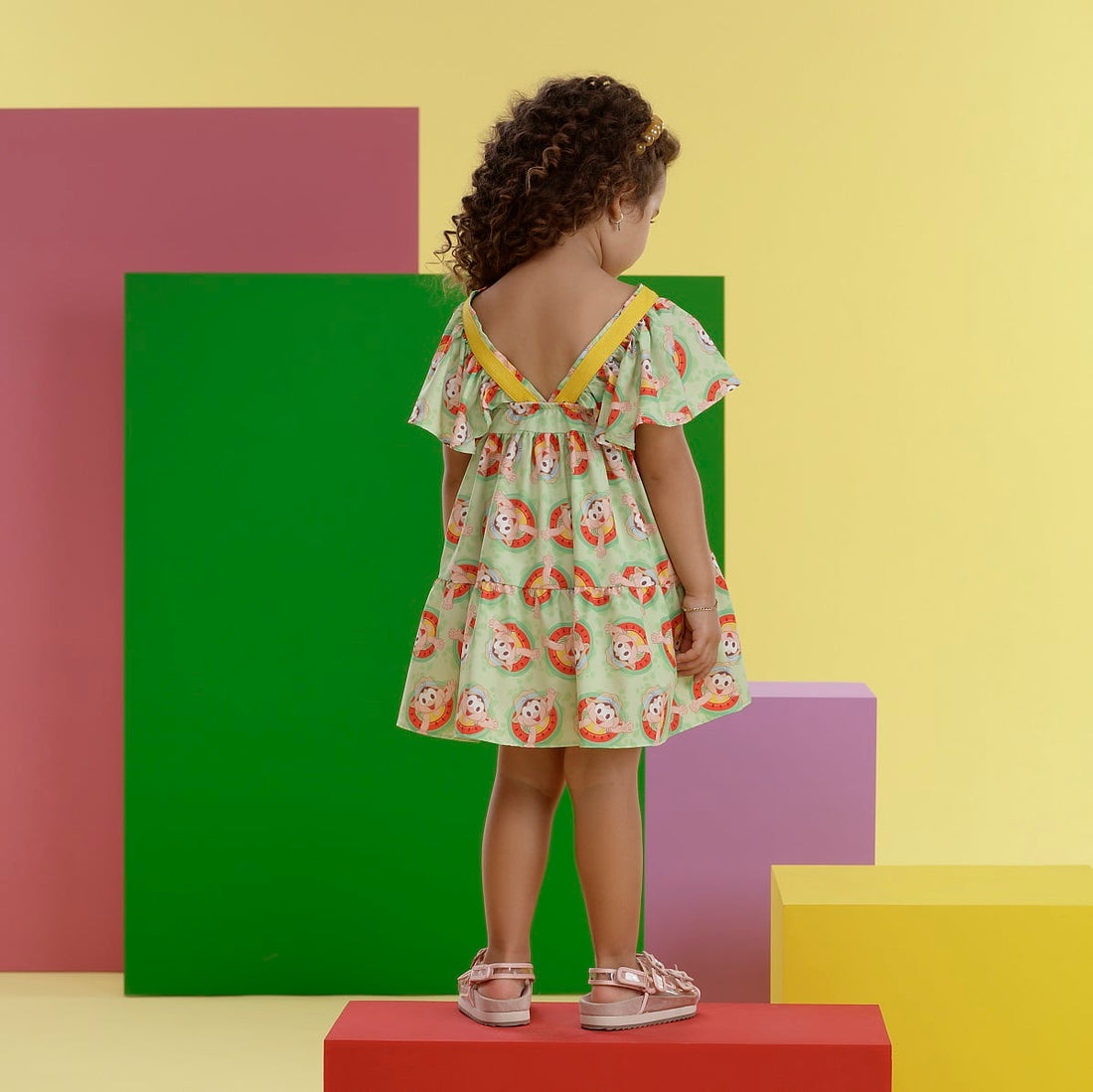 Vestido Mon Sucré Verão Turma da Monica Magali