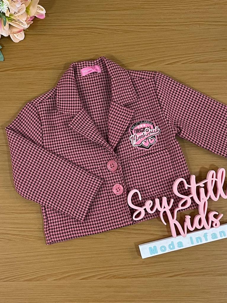 Blazer Infantil Momi Inverno Xadrez