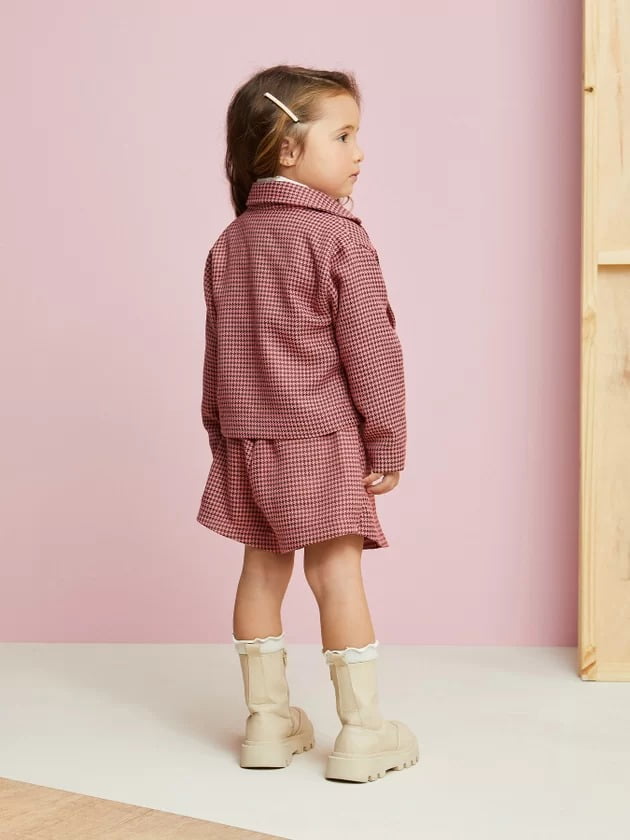 Blazer Infantil Momi Inverno Xadrez