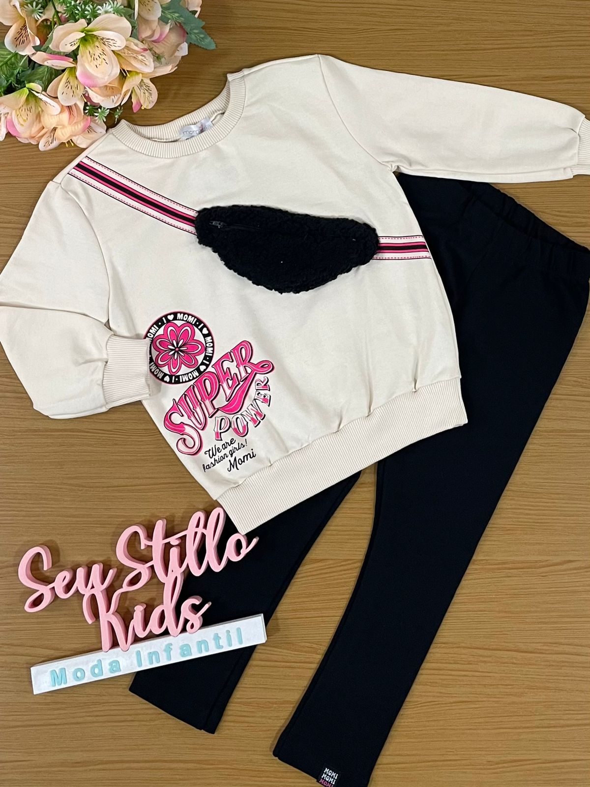 Conjunto Infantil Momi Inverno Pochete Fashion
