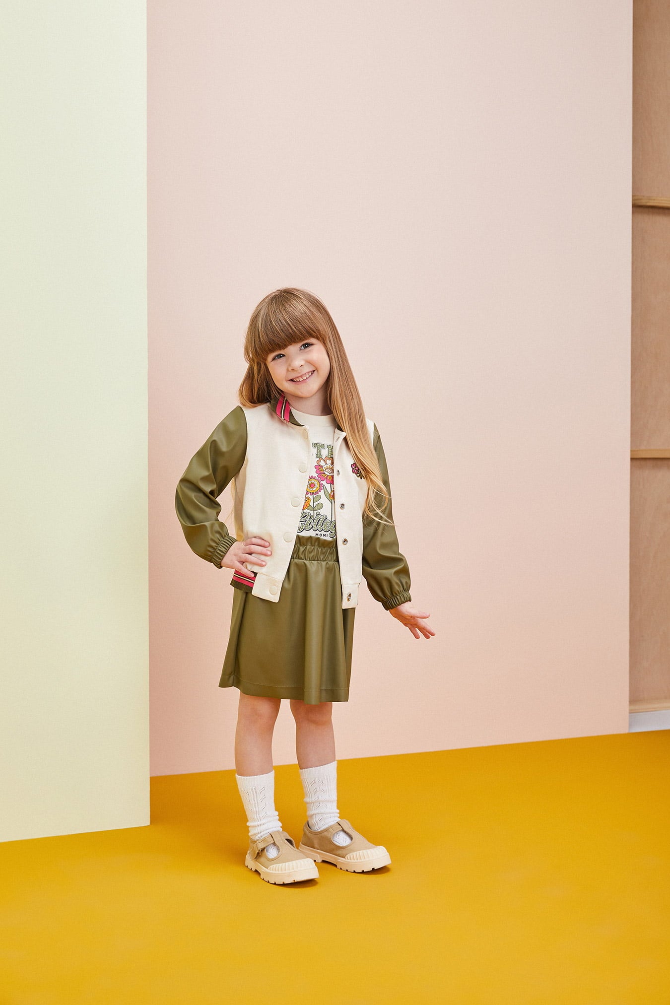 Jaqueta Infantil Momi Inverno Universidade Girls