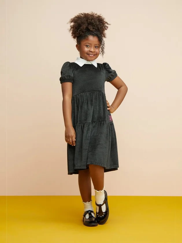 Vestido Infantil Momi Inverno Black