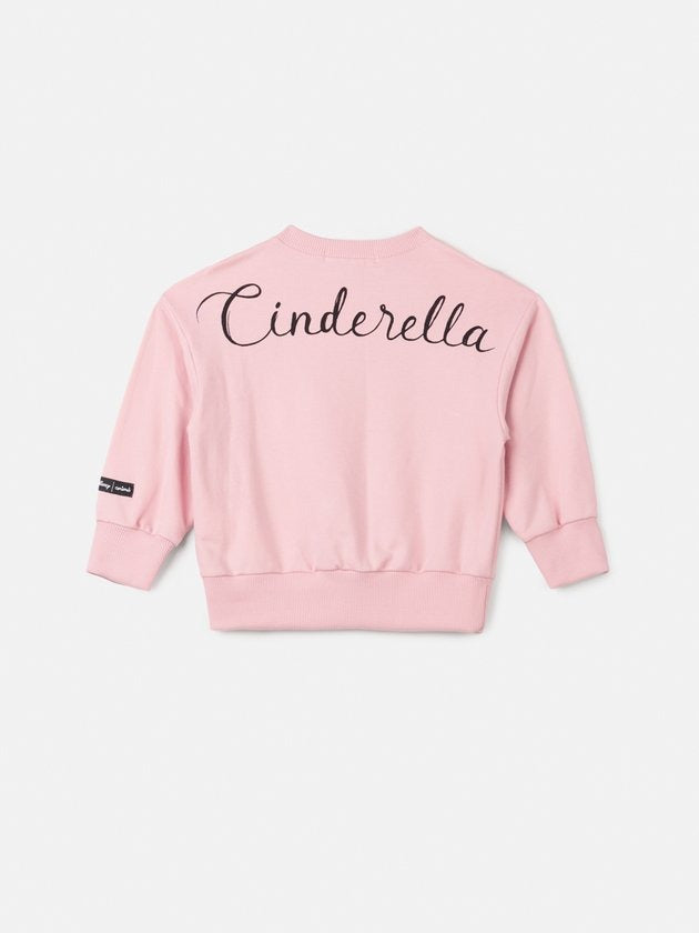 Moletom Infantil Animê Inverno Cinderela Disney